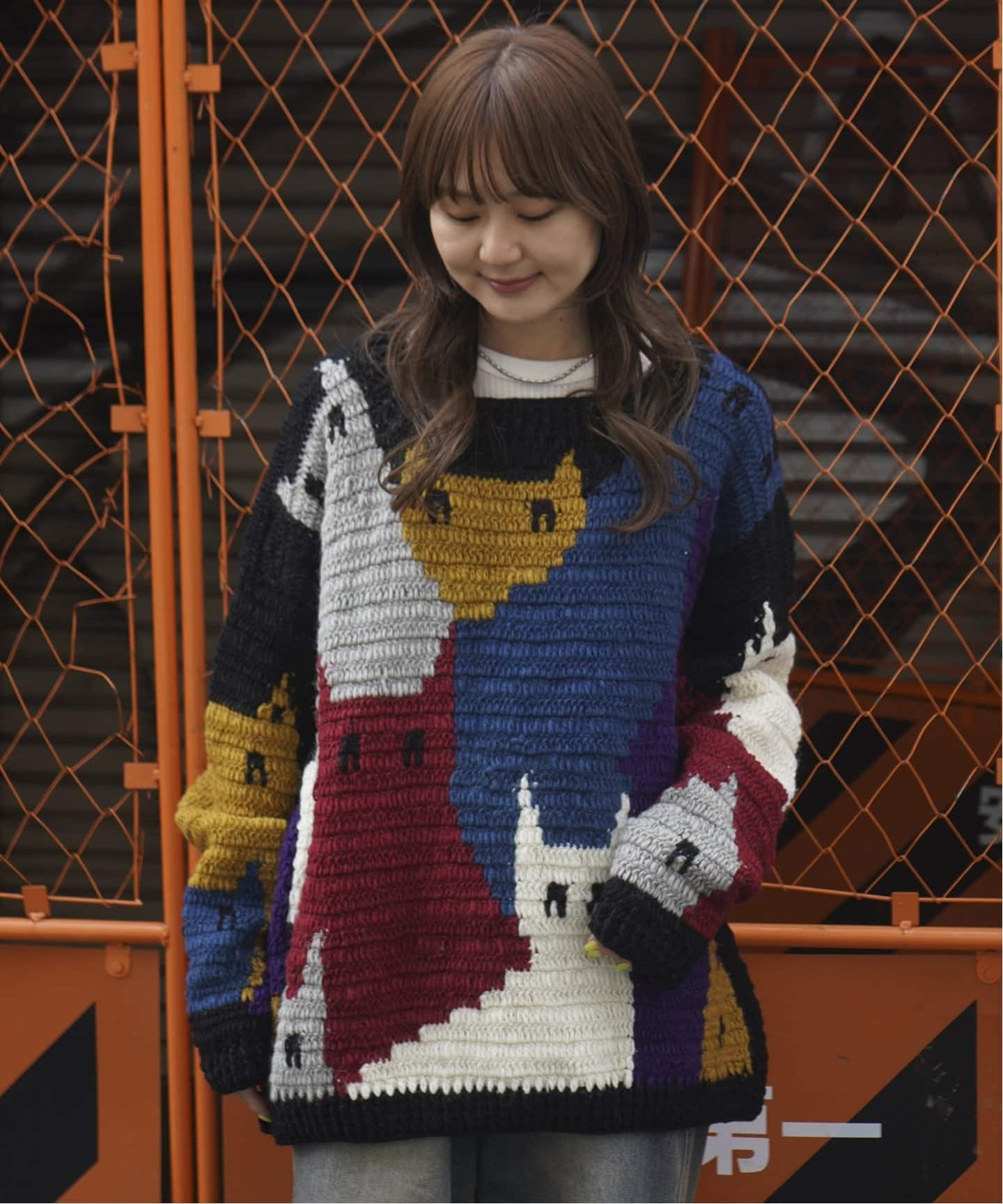 MacMahon Knitting Mills Crew Neck Knit-Cat Gatherin（ニット