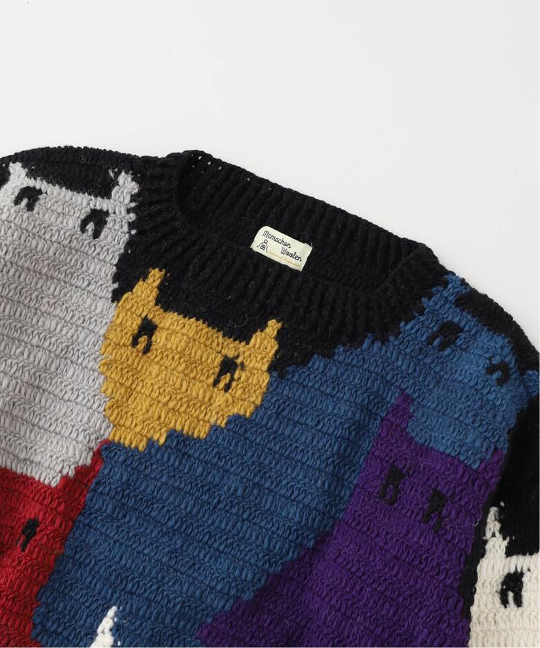 MacMahon Knitting Mills Crew Neck Knit-Cat Gatherin（ニット 