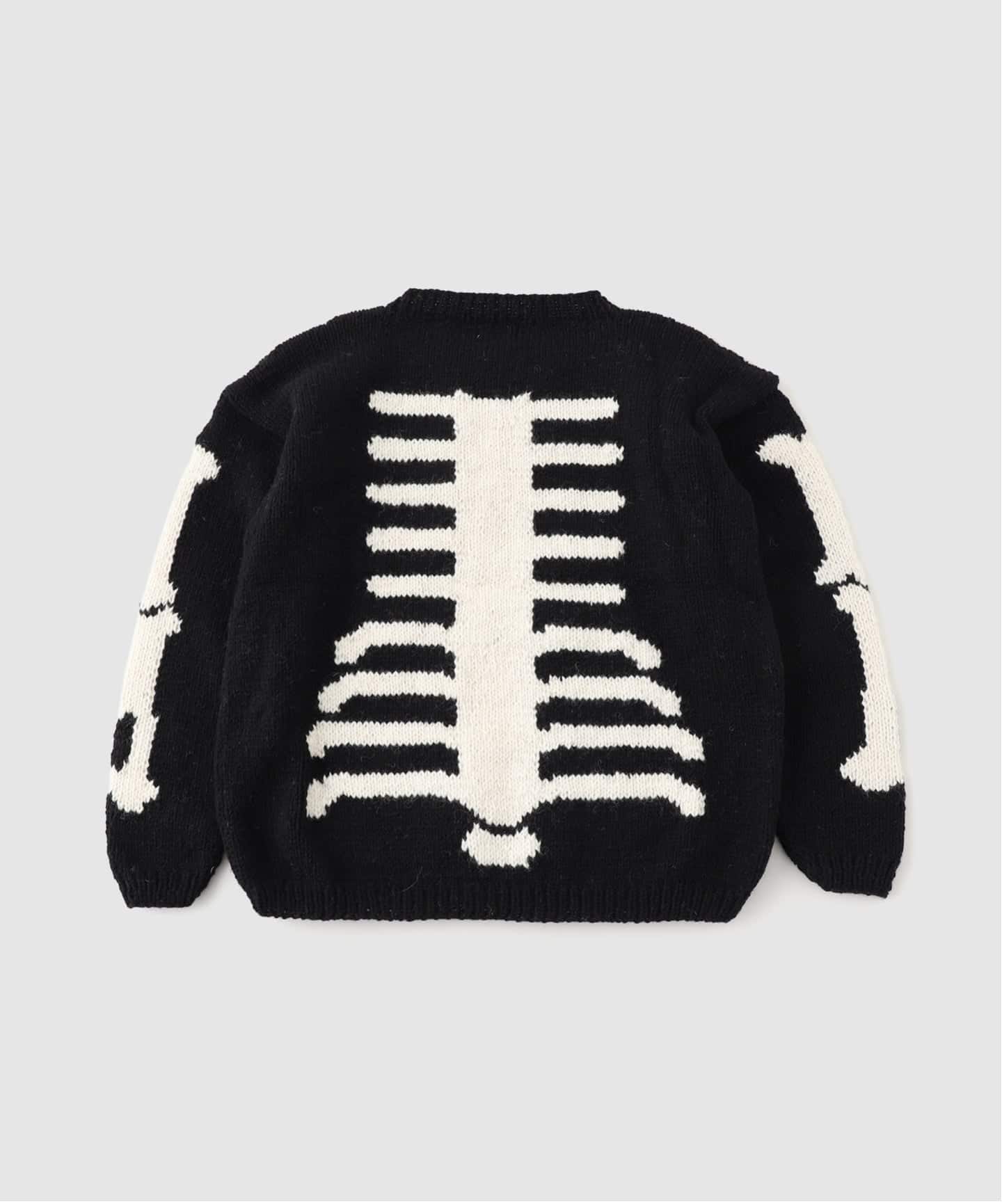 MacMahon Knitting Mills クロスボーンニット 骨 ブラック MacMahon Knitting Mills クロスボーンニット 骨 ブラック MacMahon