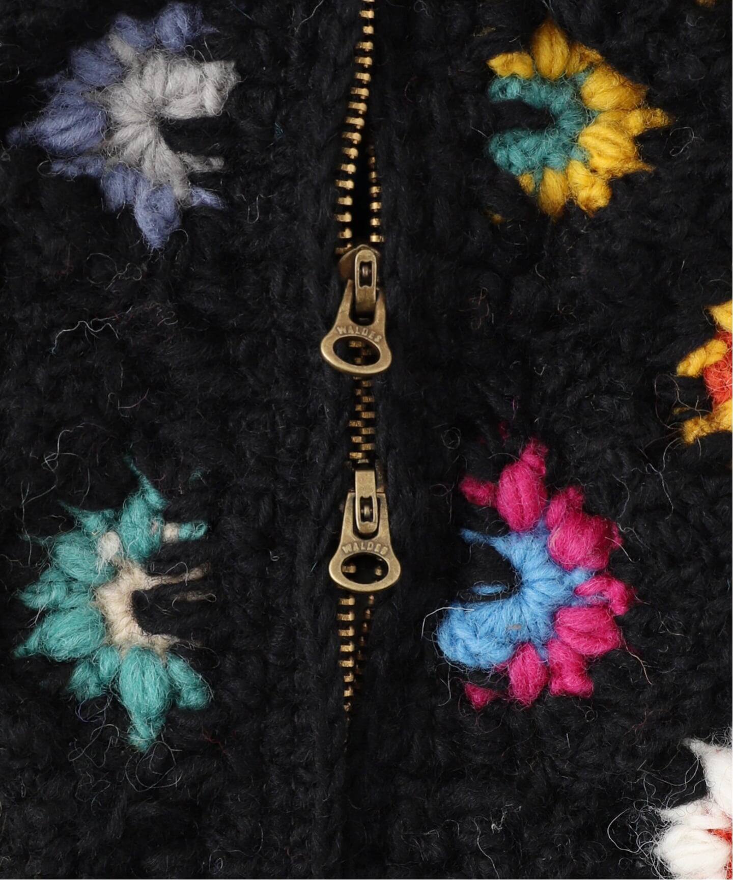 MacMahon Knitting Mills V-Neck Zip Cardigan-Diamond（カーディガン