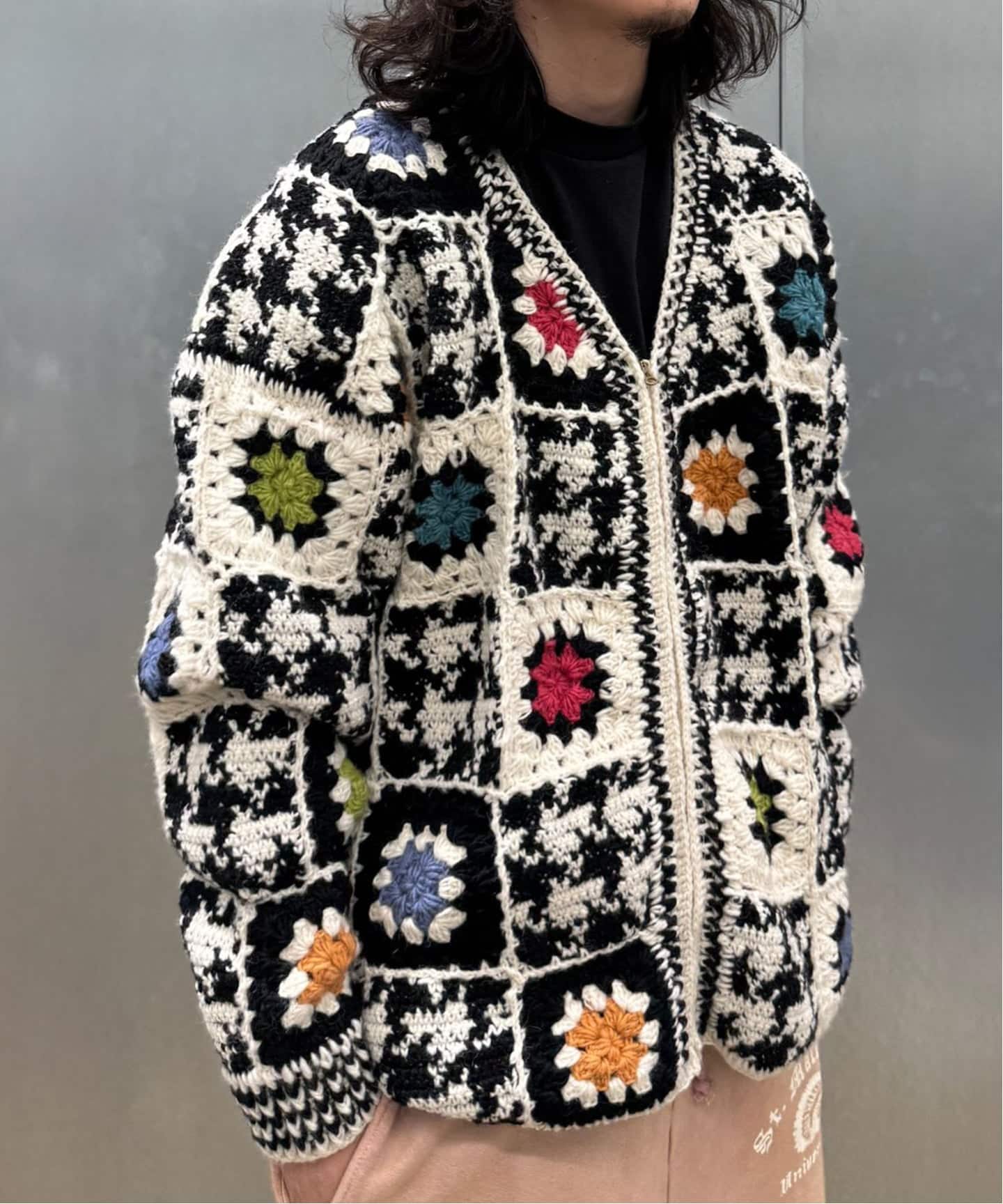 24AW macmahon knitting mills カーディガン クロシェ fit=scale-down,w=1200