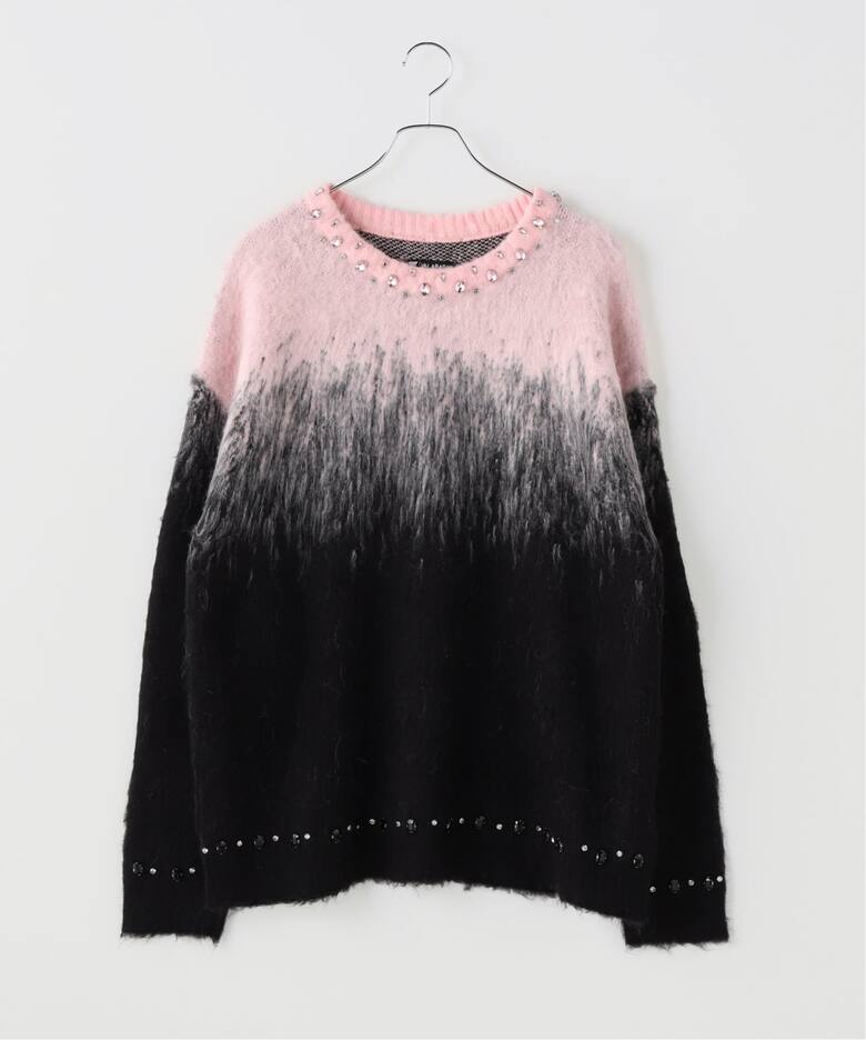 VALABASAS/ヴァラバサス BLACK PINK SWEATER（ニット／セーター 