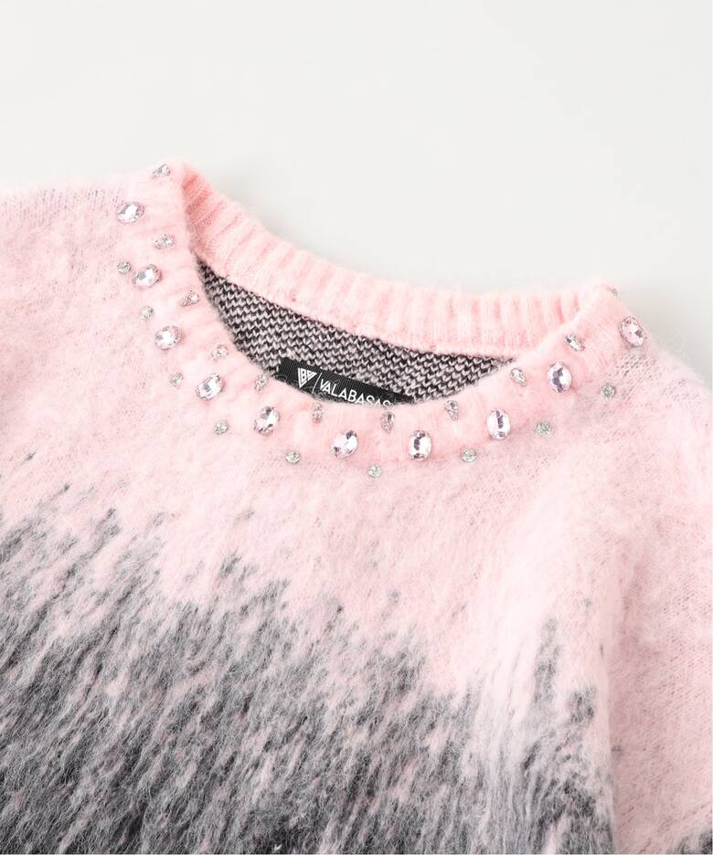 VALABASAS/ヴァラバサス BLACK PINK SWEATER（ニット／セーター 