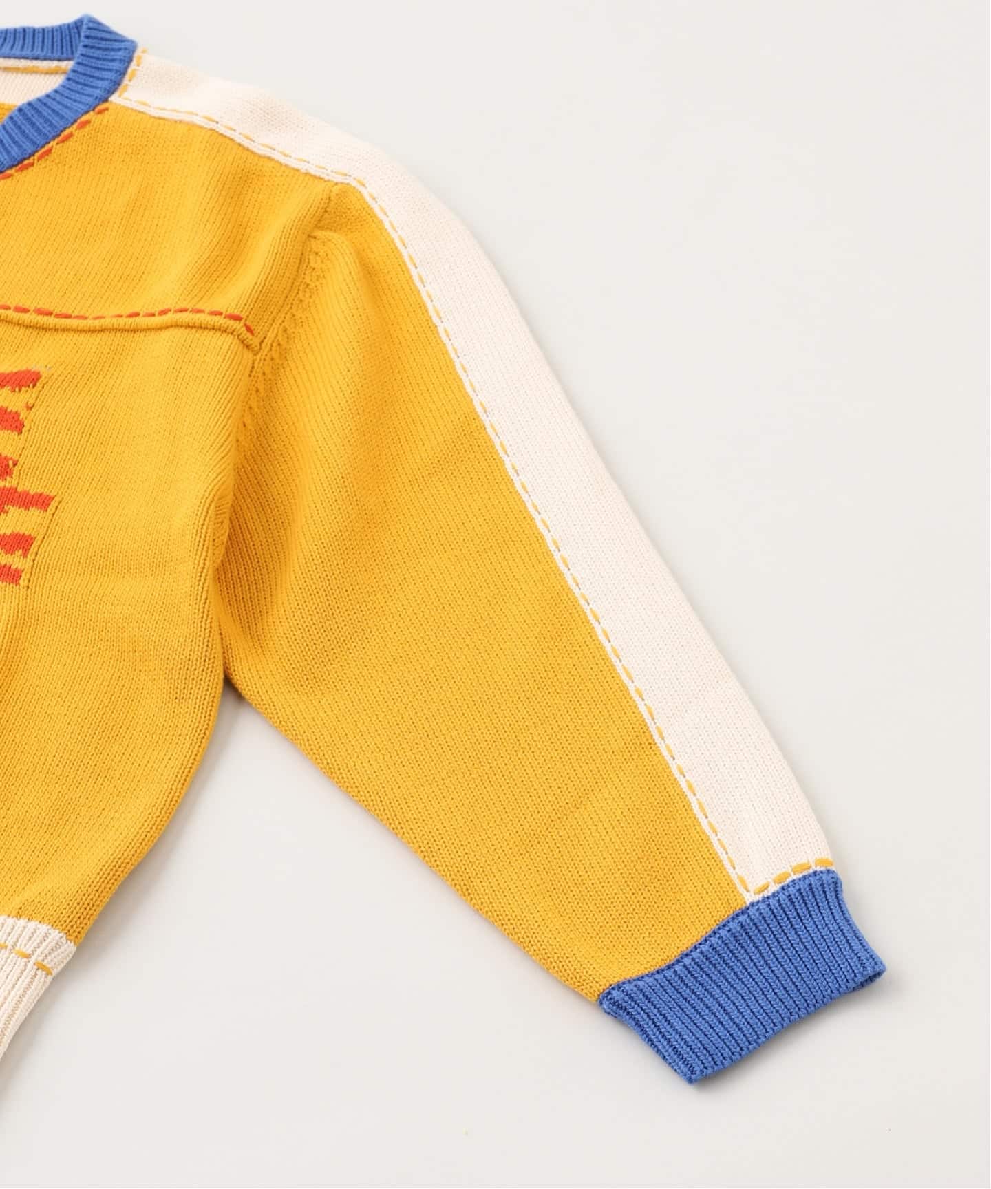 PLATEAU STUDIO / プラトースタジオ Hand stitch knit crew（ニット