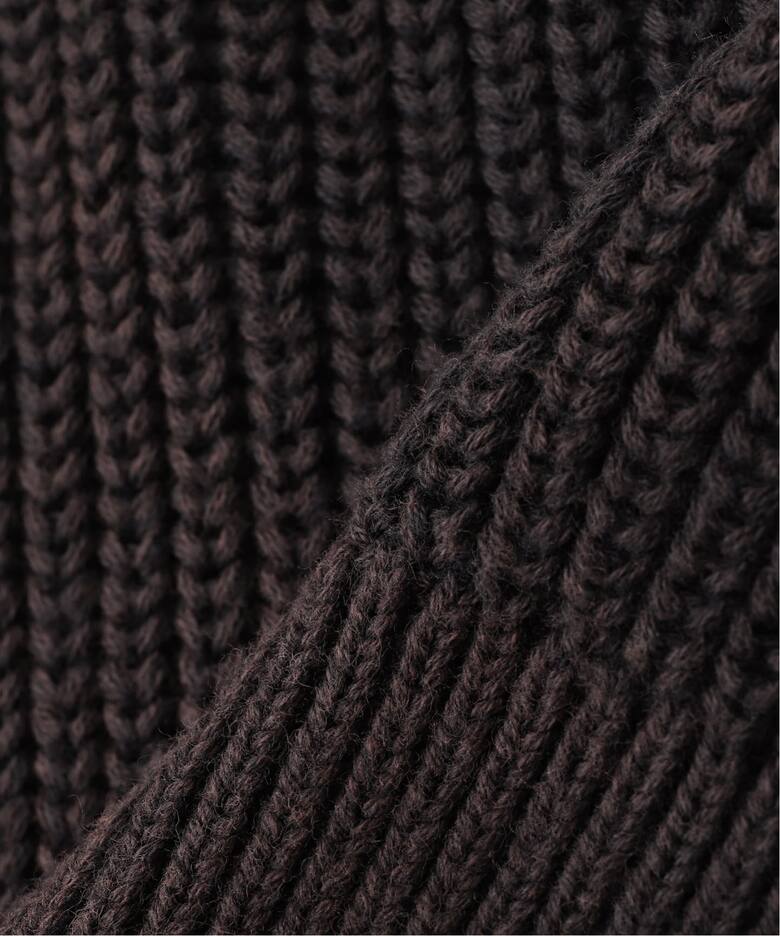 NOMANUAL/ノーマニュアル SPRAY DYEING KNIT ZIP-UP（ニット／セーター 