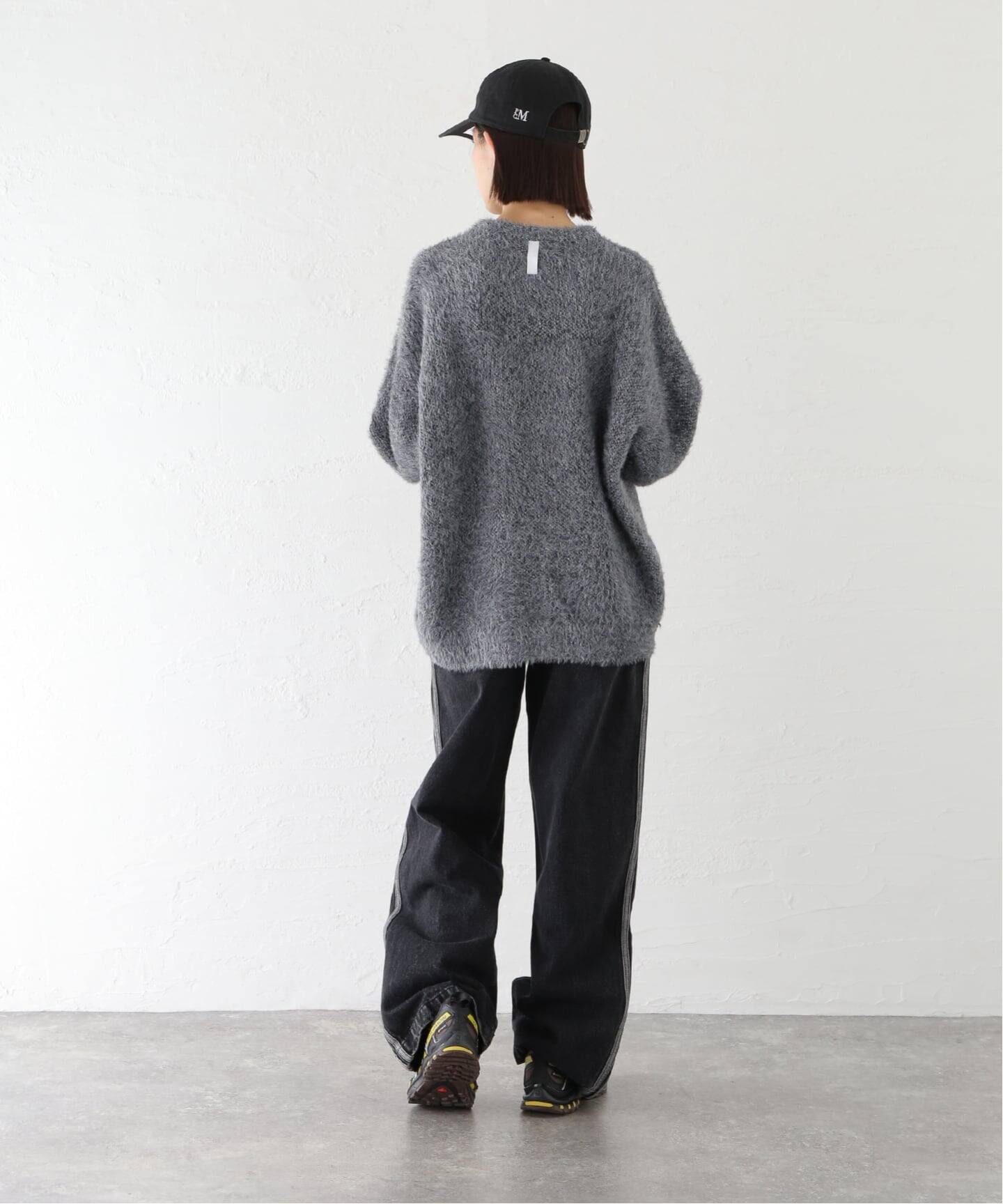 NOMANUAL/ノーマニュアル FUZZ HAIRY KNIT（ニット／セーター）｜JOINT