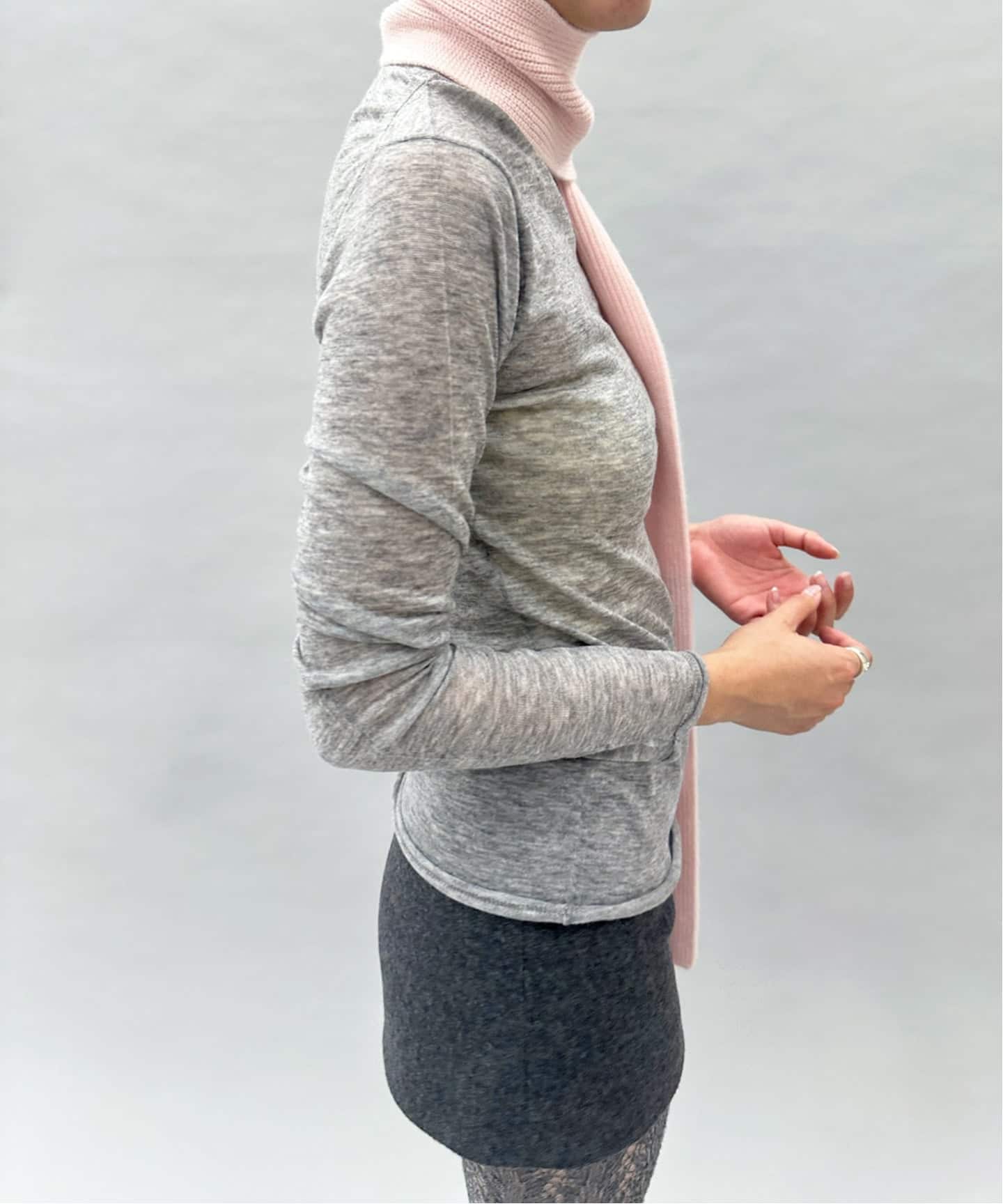 シアー タートルニット（ニット／セーター）｜EDIT.FOR LULU