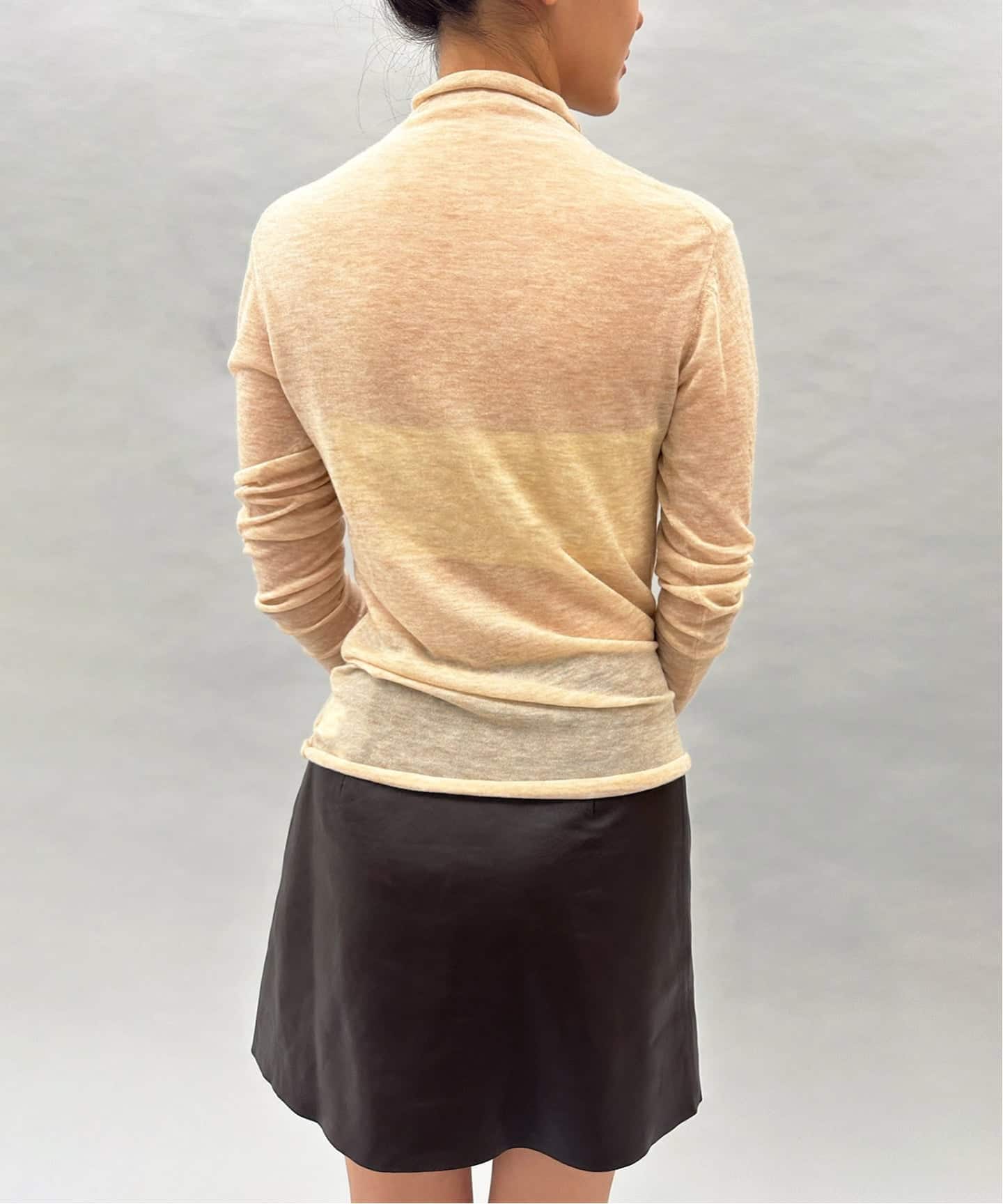 シアー タートルニット（ニット／セーター）｜EDIT.FOR LULU