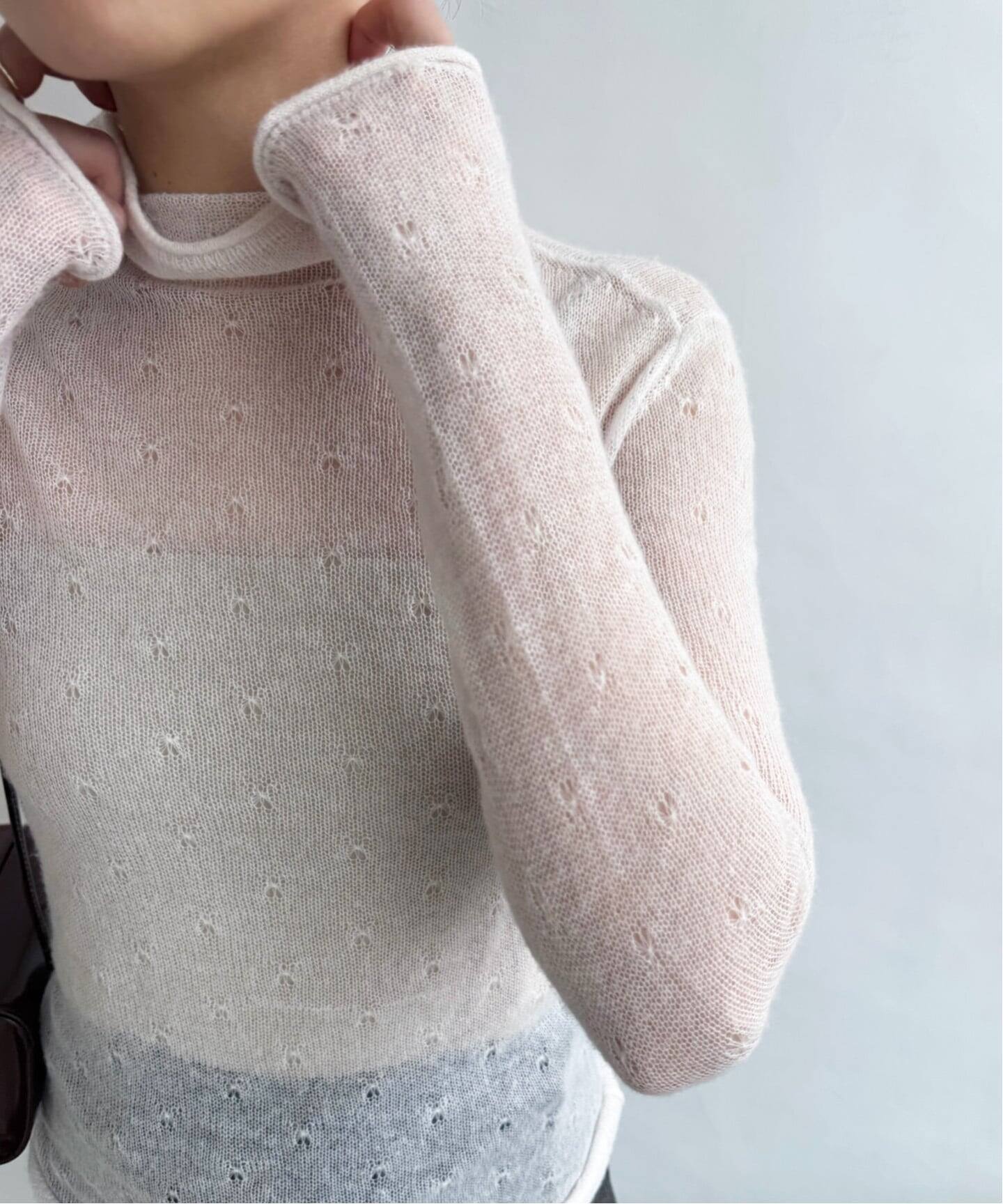 angielala LULU アイレット ニット（ニット／セーター）｜EDIT.FOR