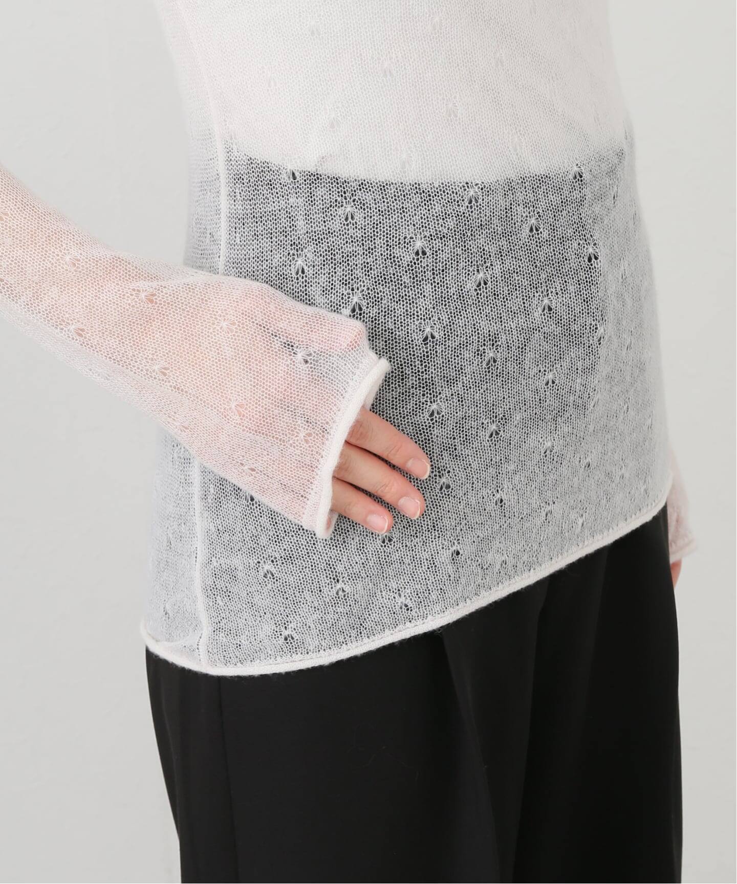 angielala LULU アイレット ニット（ニット／セーター）｜EDIT.FOR