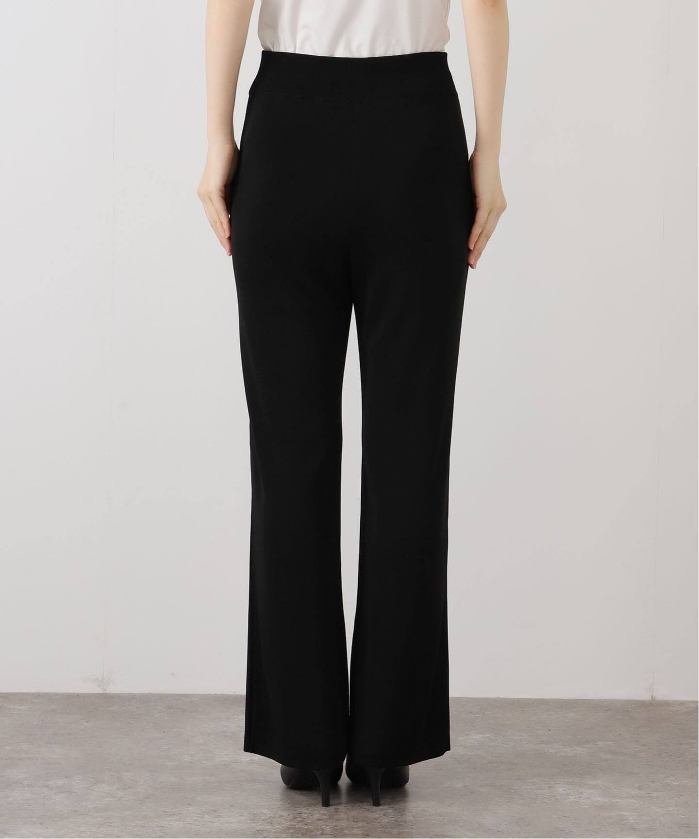 abc ニットフレアパンツ（その他パンツ）｜EDIT.FOR LULU（エディット