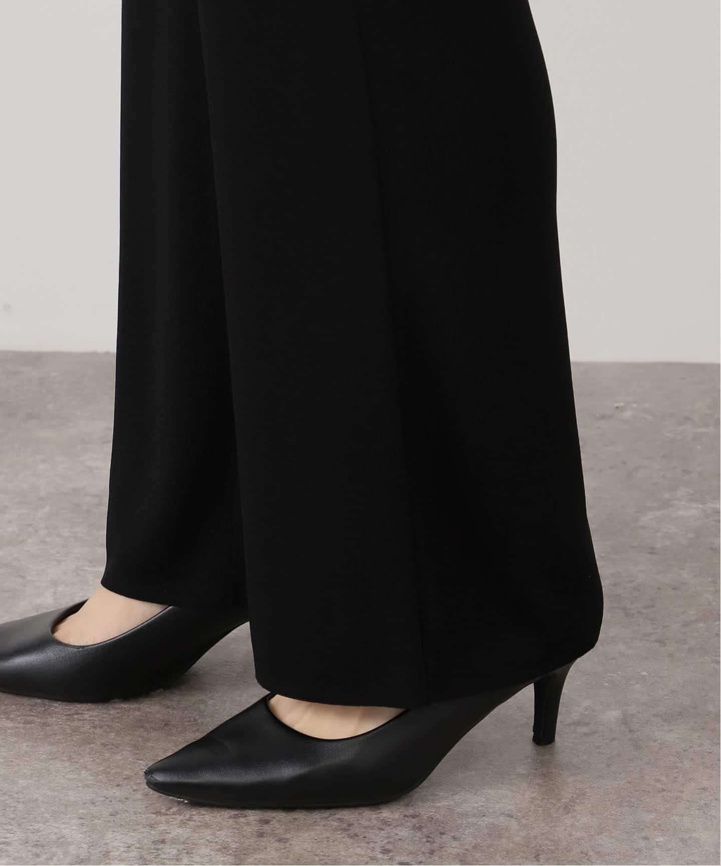 abc ニットフレアパンツ（その他パンツ）｜EDIT.FOR LULU（エディット