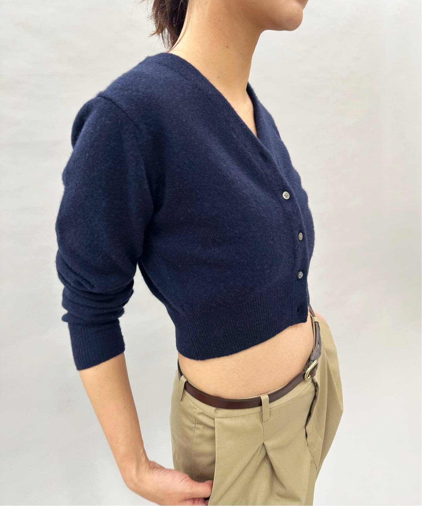 カシミヤVネックカーディガン（カーディガン）｜EDIT.FOR LULU