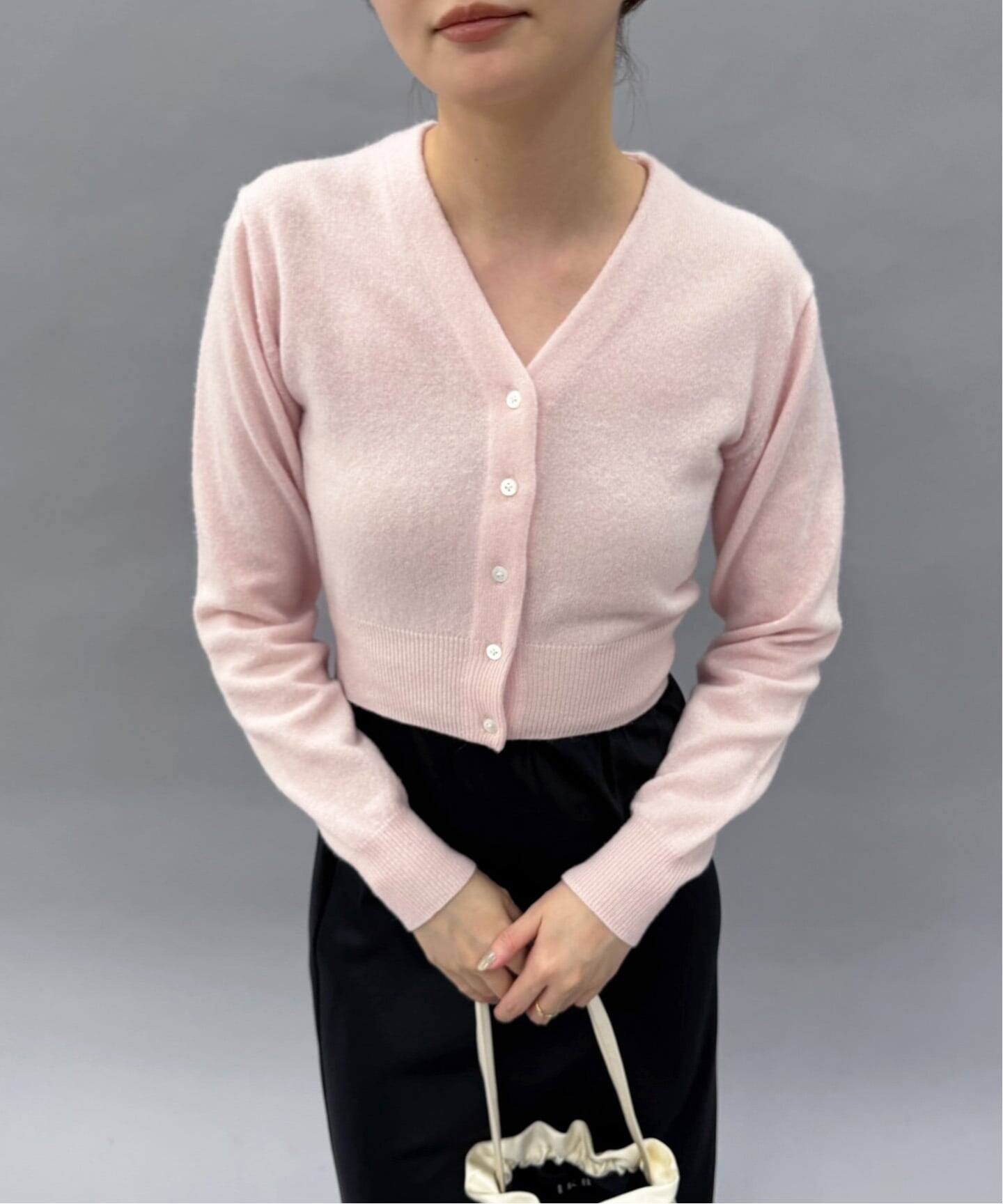 カシミヤVネックカーディガン（カーディガン）｜EDIT.FOR LULU