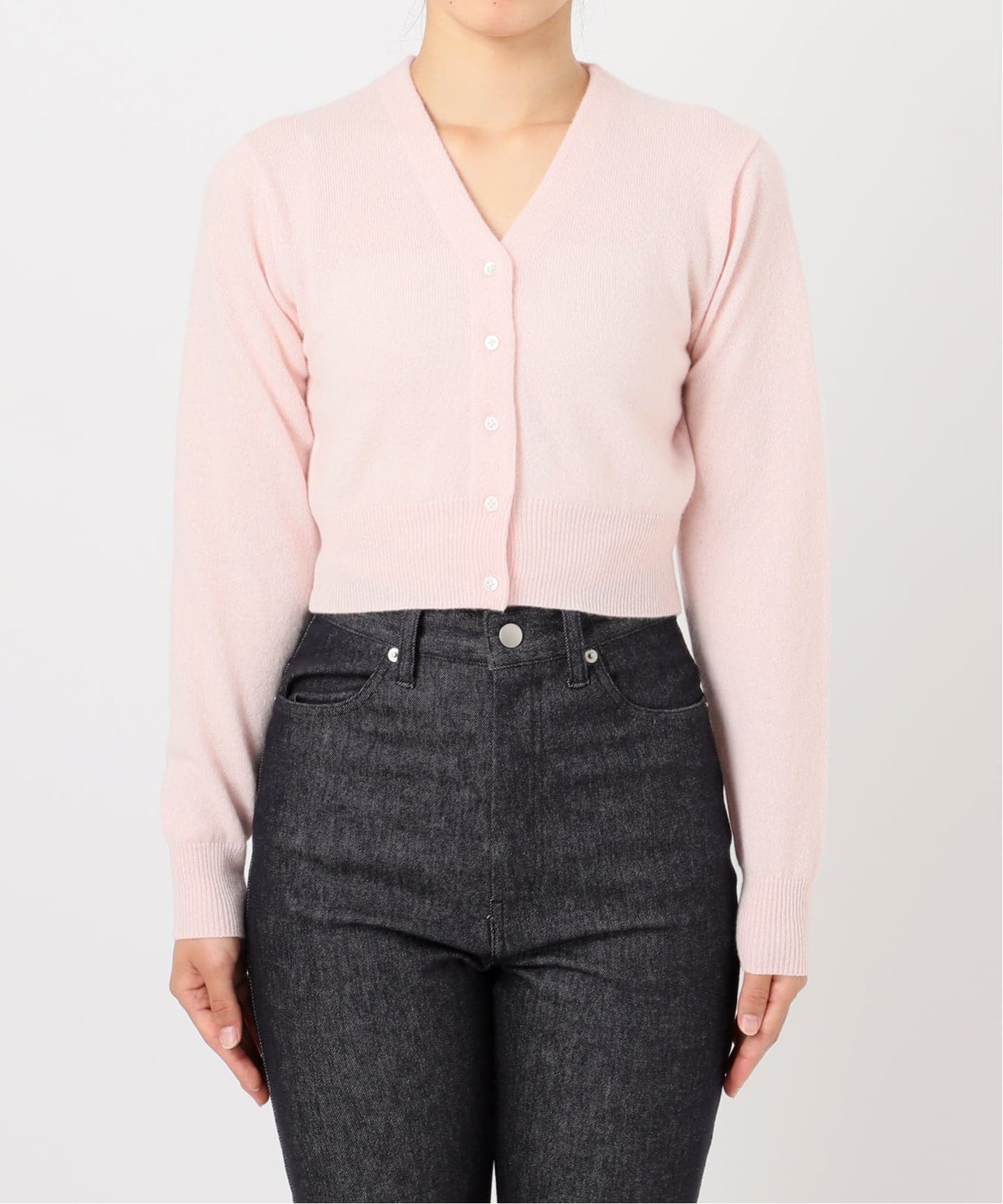 カシミヤVネックカーディガン（ニット／セーター）｜EDIT.FOR