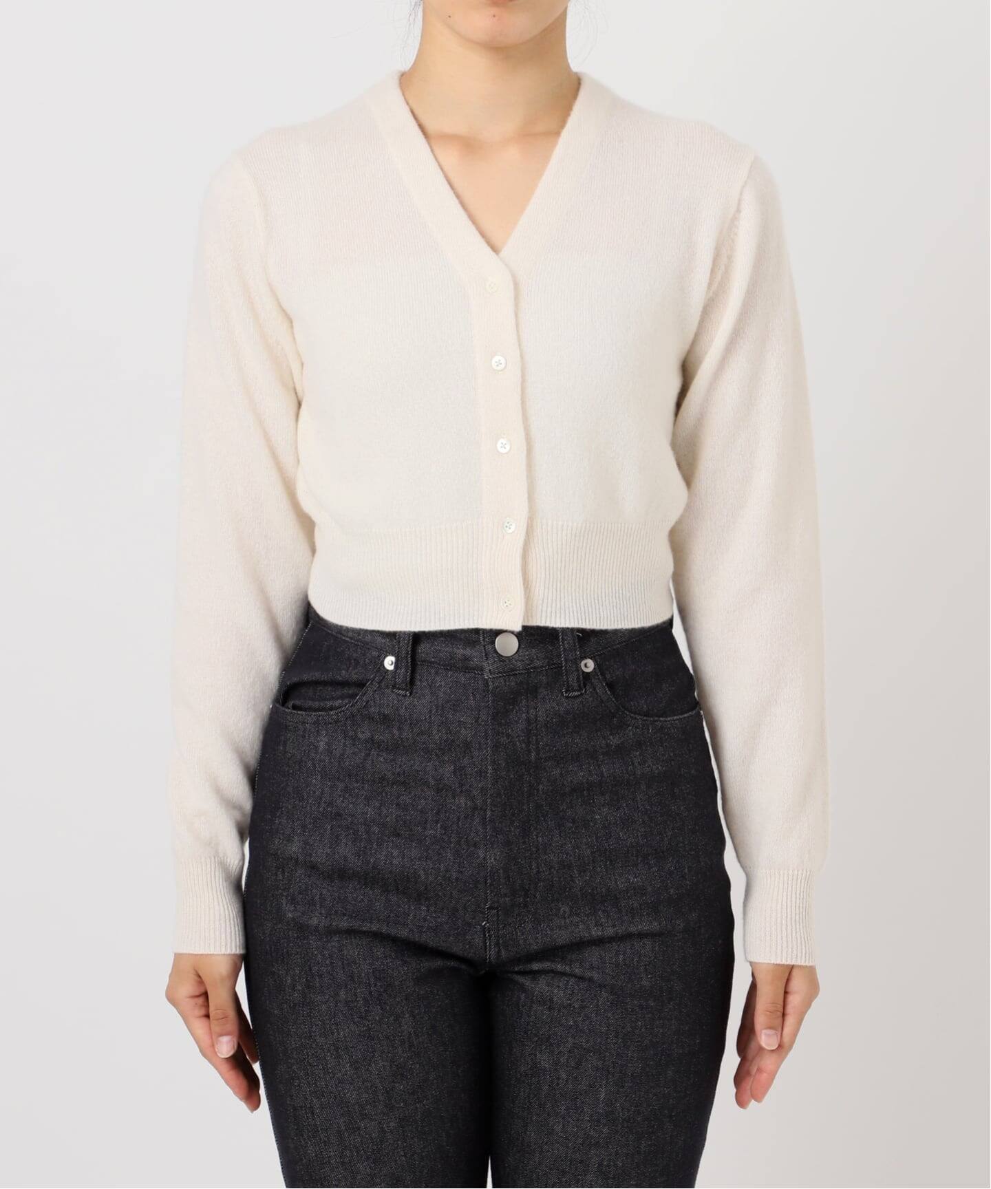 カシミヤVネックカーディガン（カーディガン）｜EDIT.FOR LULU