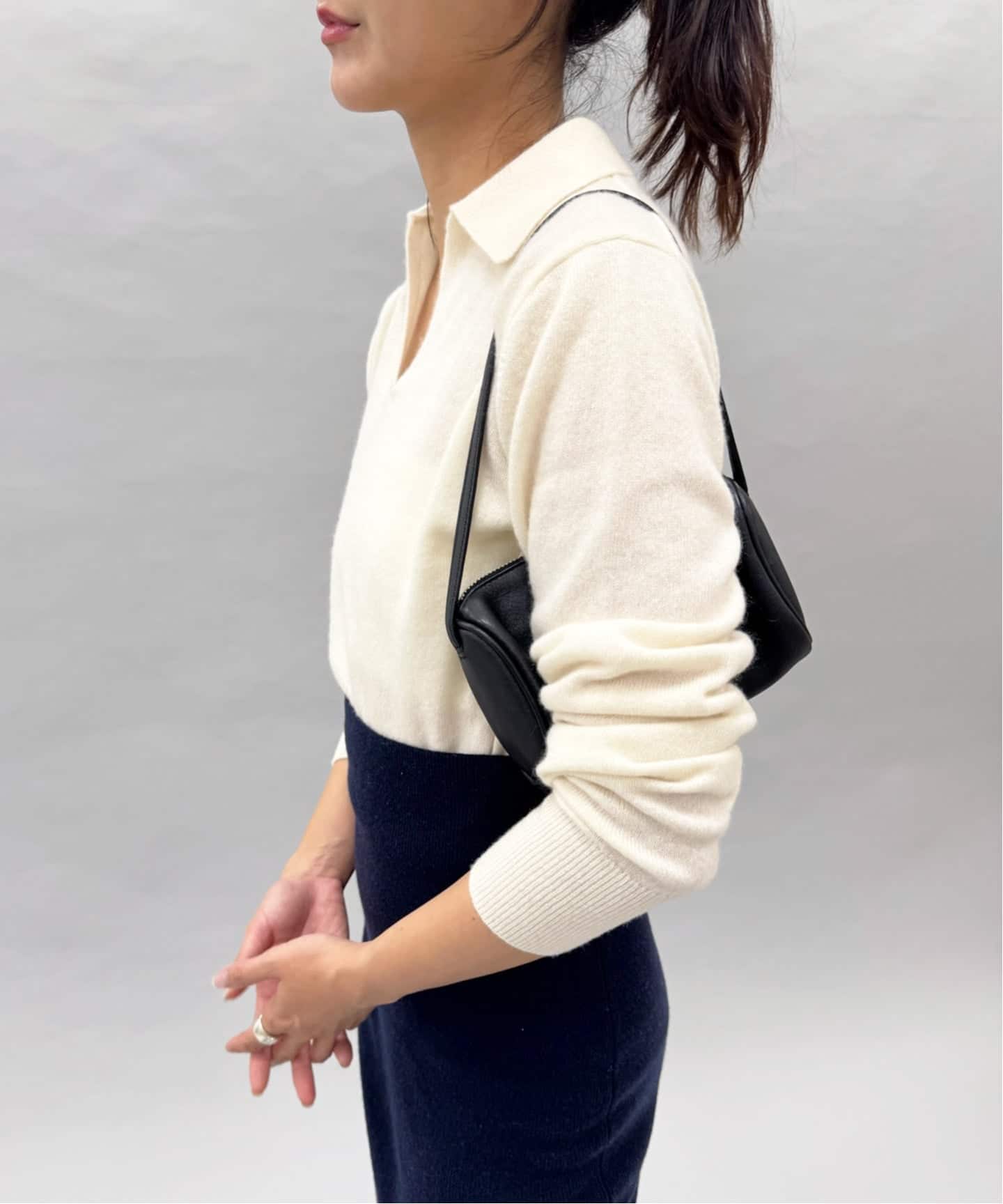 カシミヤスキッパートップ（ニット／セーター）｜EDIT.FOR LULU