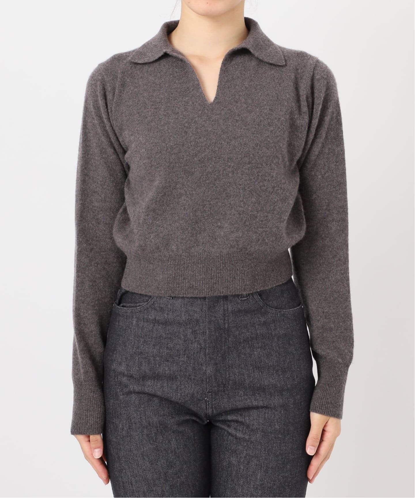 カシミヤスキッパートップ（ニット／セーター）｜EDIT.FOR LULU