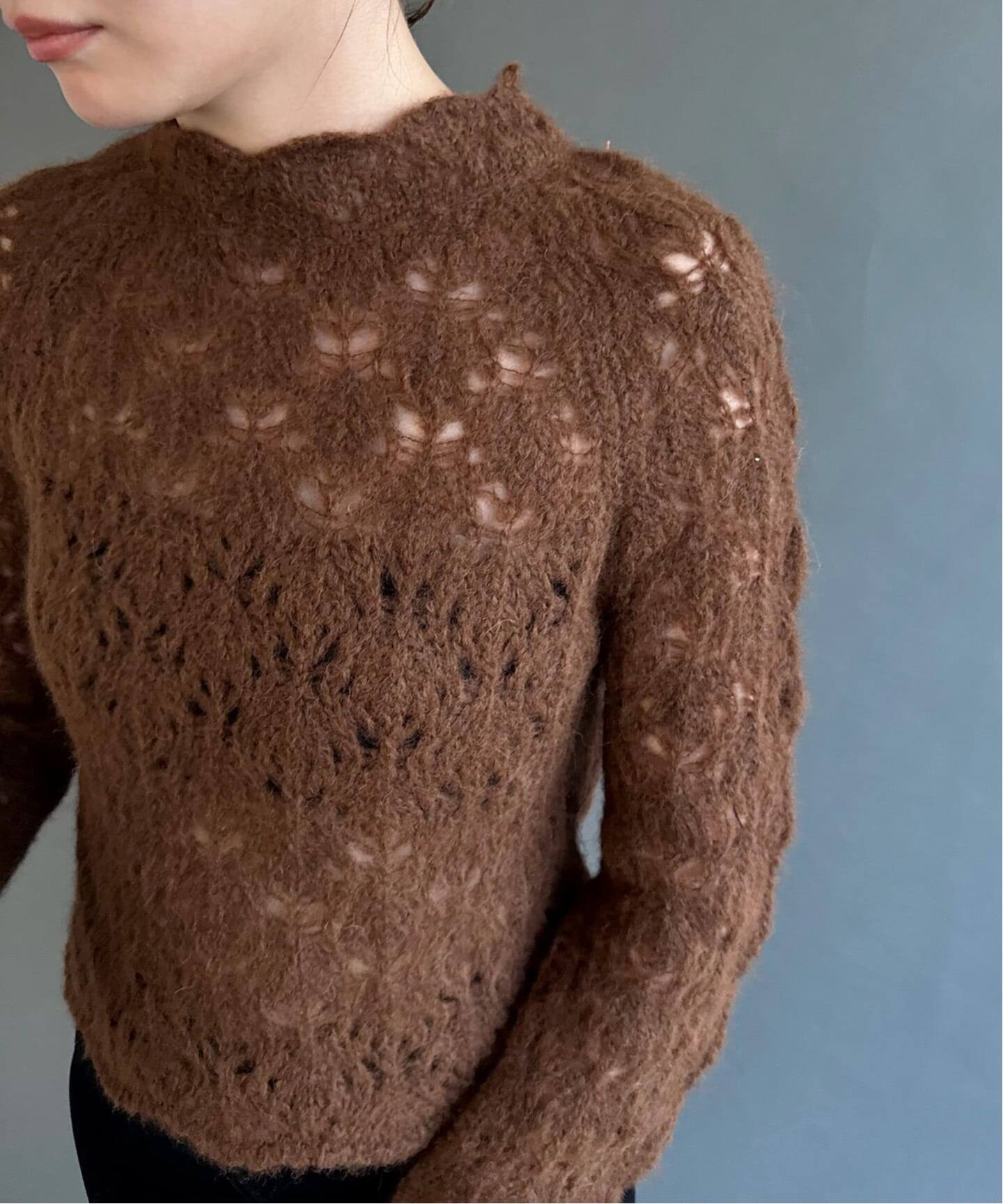 AYNI/アイニ】シアーニット（ニット／セーター）｜EDIT.FOR LULU