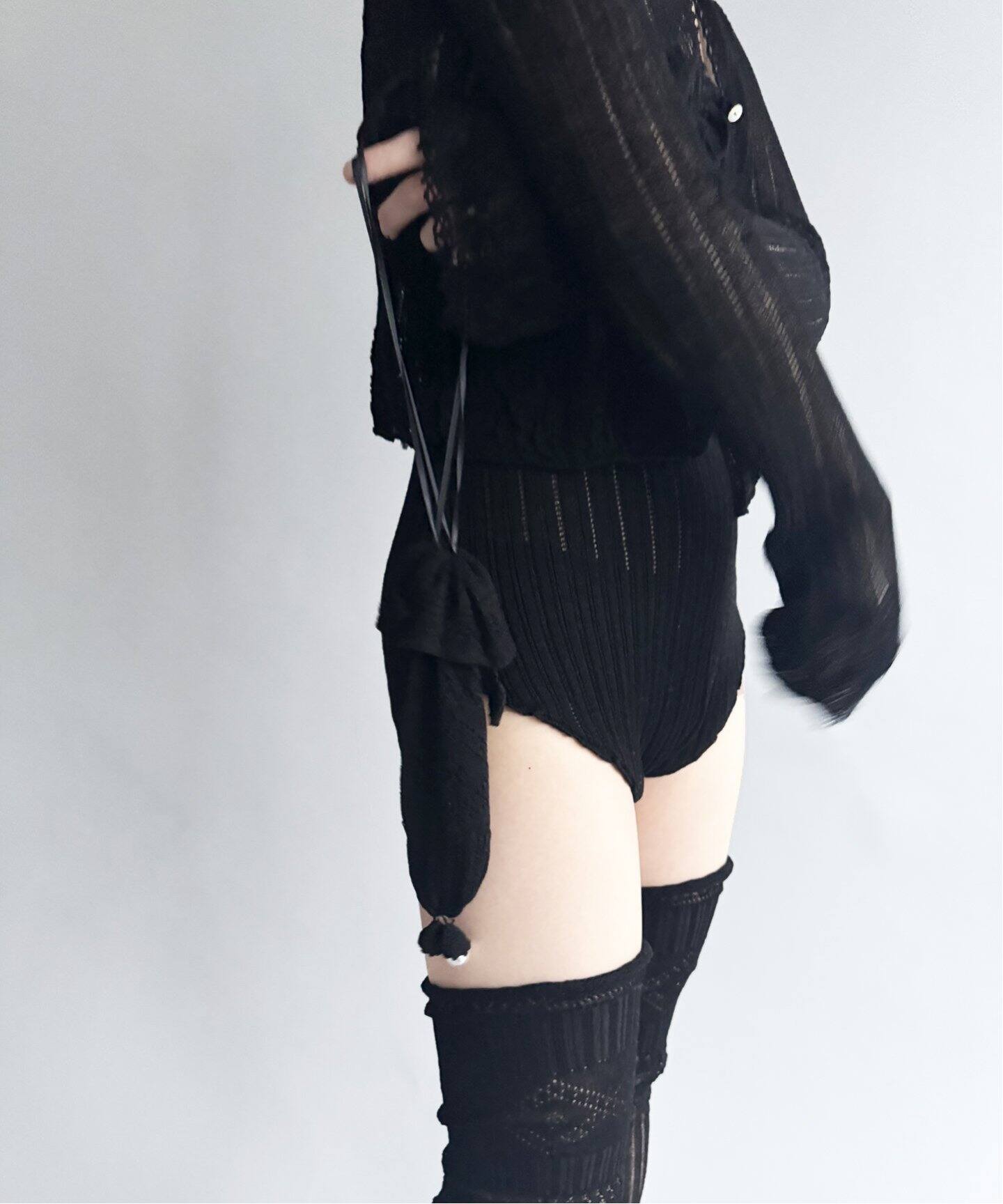 EUCHRONIA/ユークロニア】Wholegarment lace shorts（ニット／セーター 