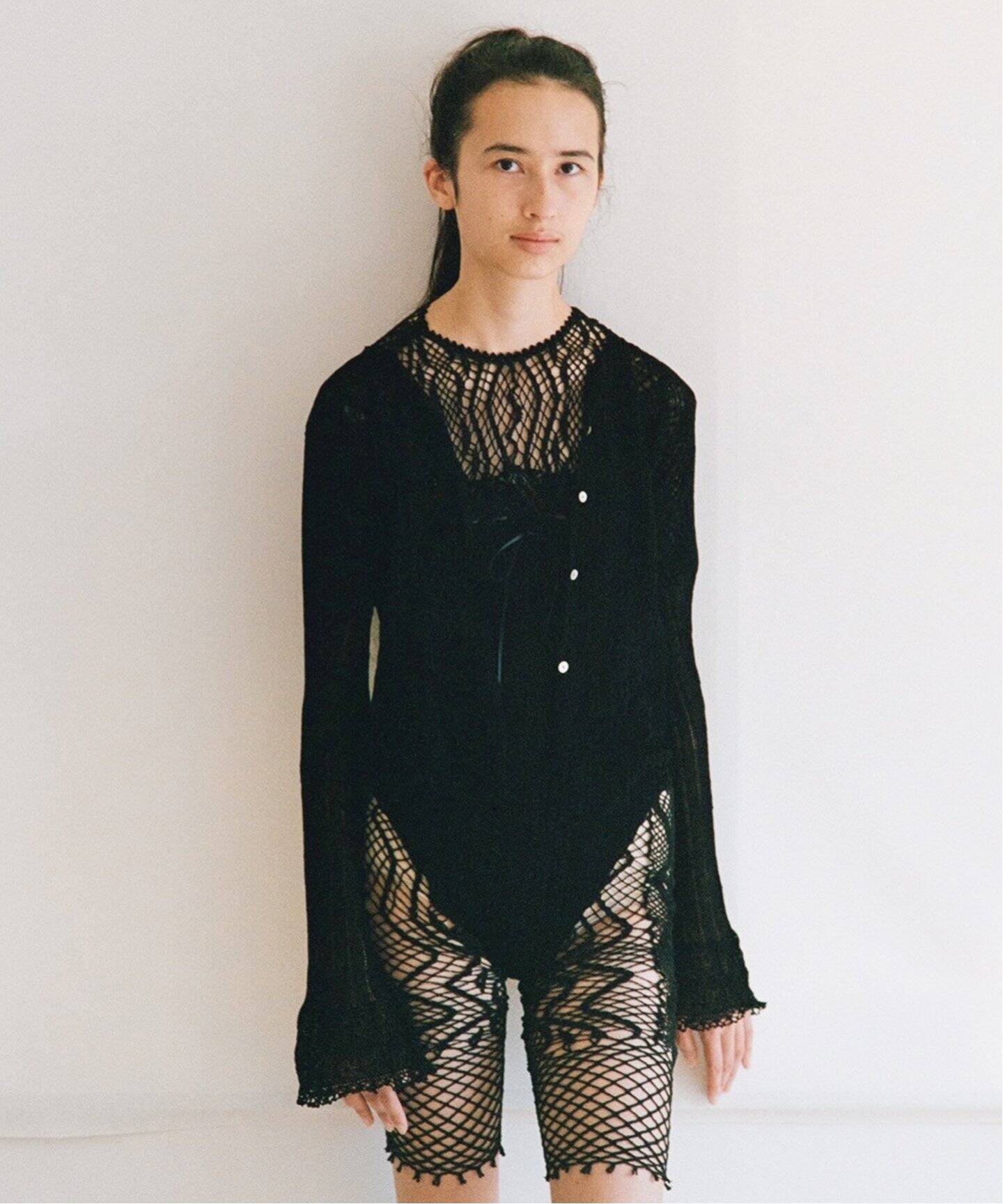 EUCHRONIA/ユークロニア】Wholegarment lace shorts（ニット／セーター 