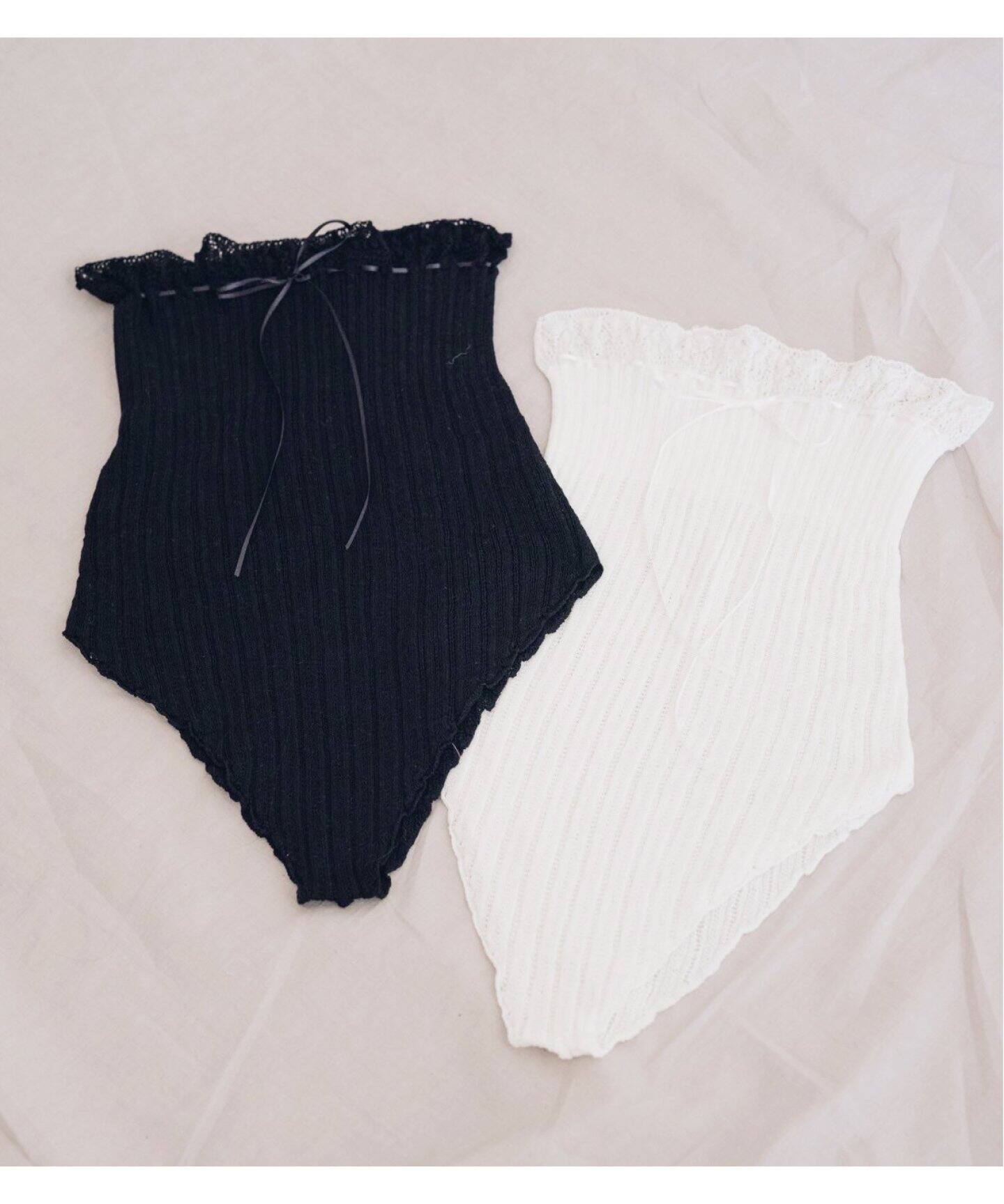EUCHRONIA/ユークロニア】Wholegarment lace shorts（ニット／セーター 