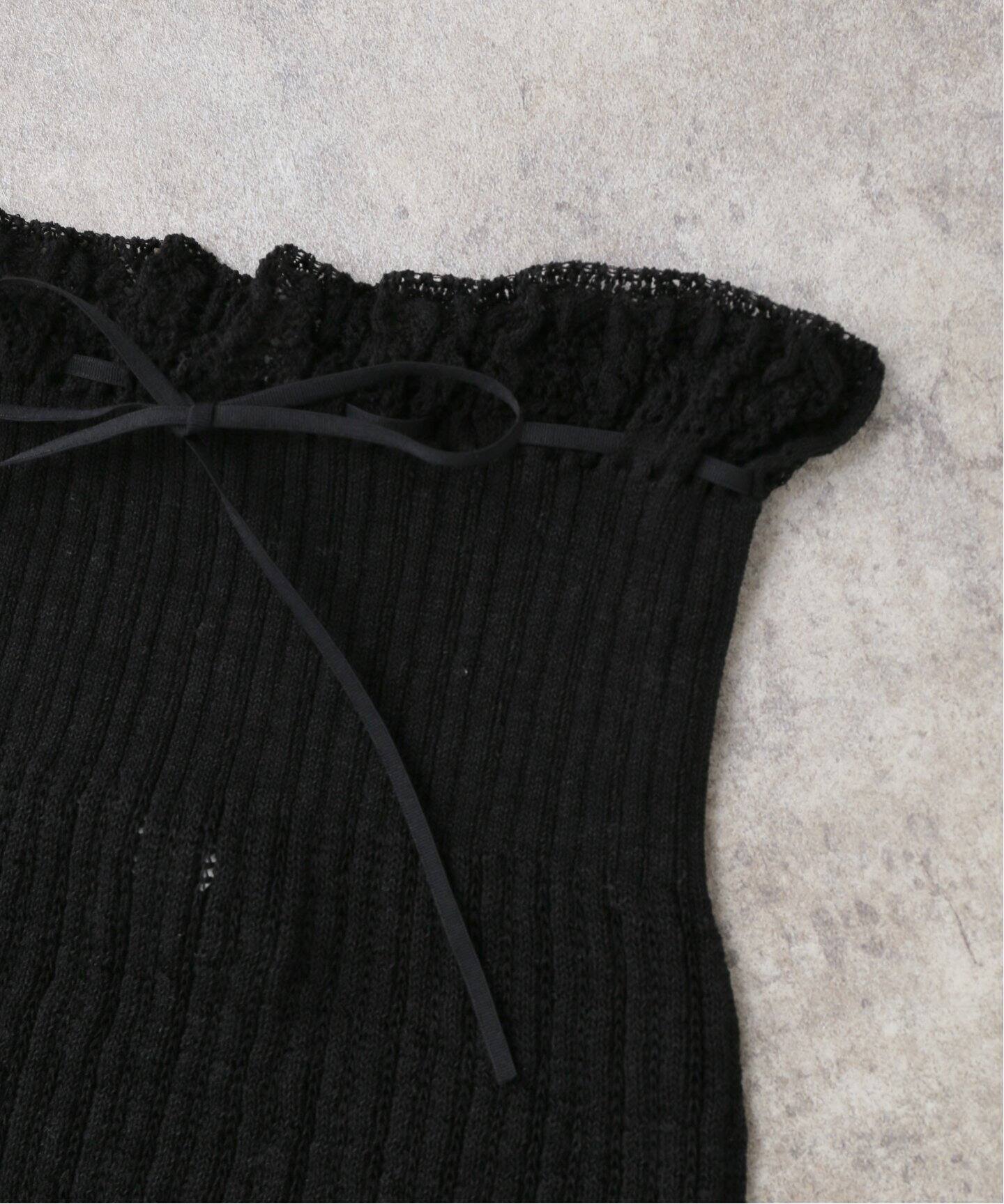 EUCHRONIA/ユークロニア】Wholegarment lace shorts（ニット／セーター 