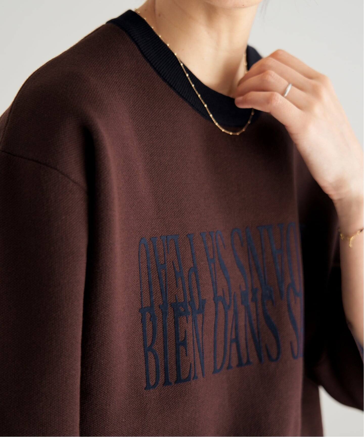 Maison IENA ロゴニットプルオーバー（ニット／セーター）｜IENA