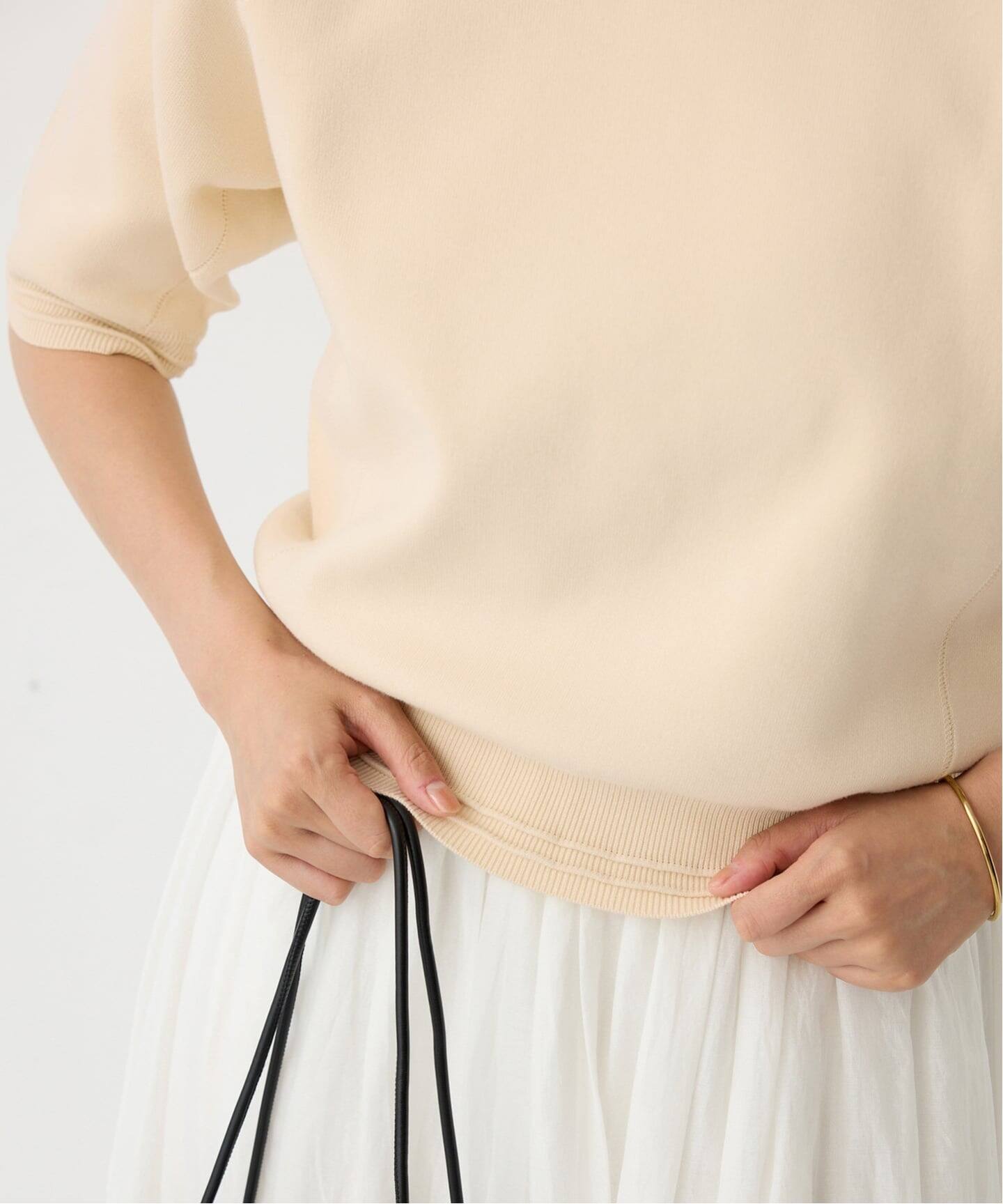 Wニットスウェットプルオーバー（ニット／セーター）｜IENA（イエナ