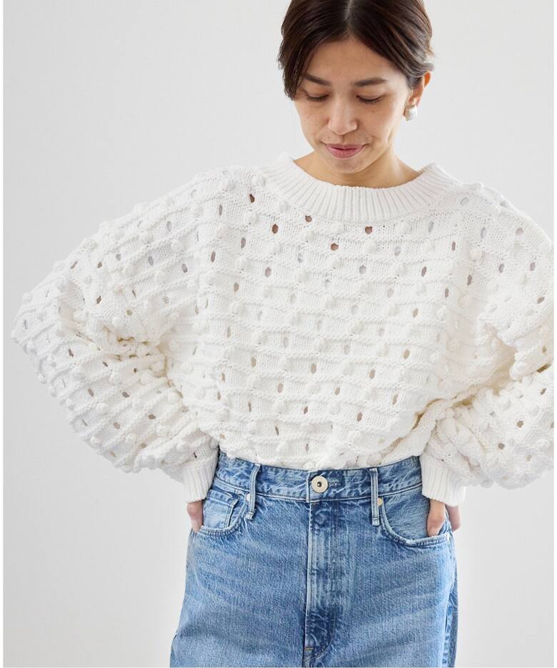 ハンドニット プルオーバー（ニット／セーター）｜IENA（イエナ）の  