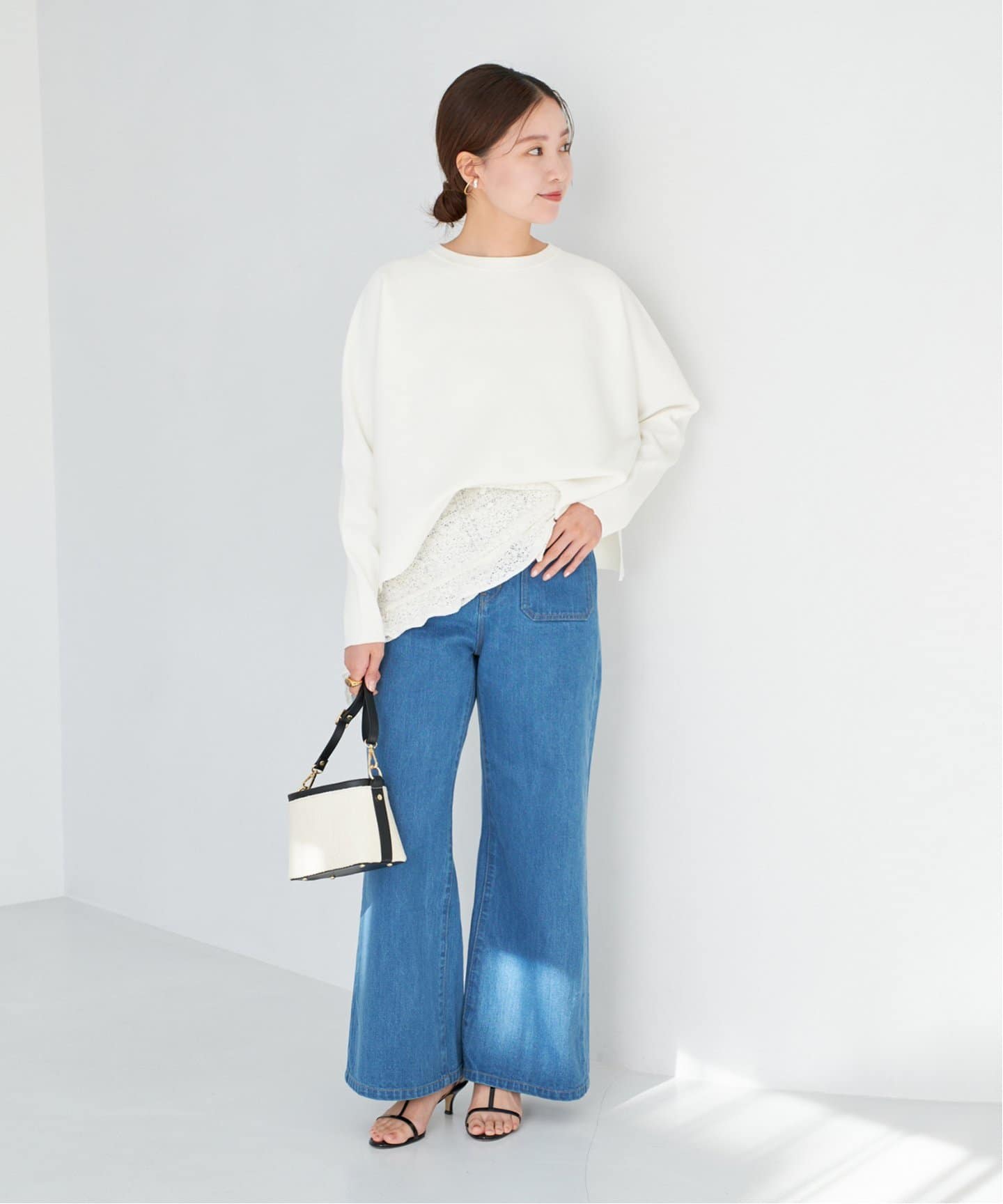 IENA｜ファインコットンスムースプルオーバー | Rakuten Fashion