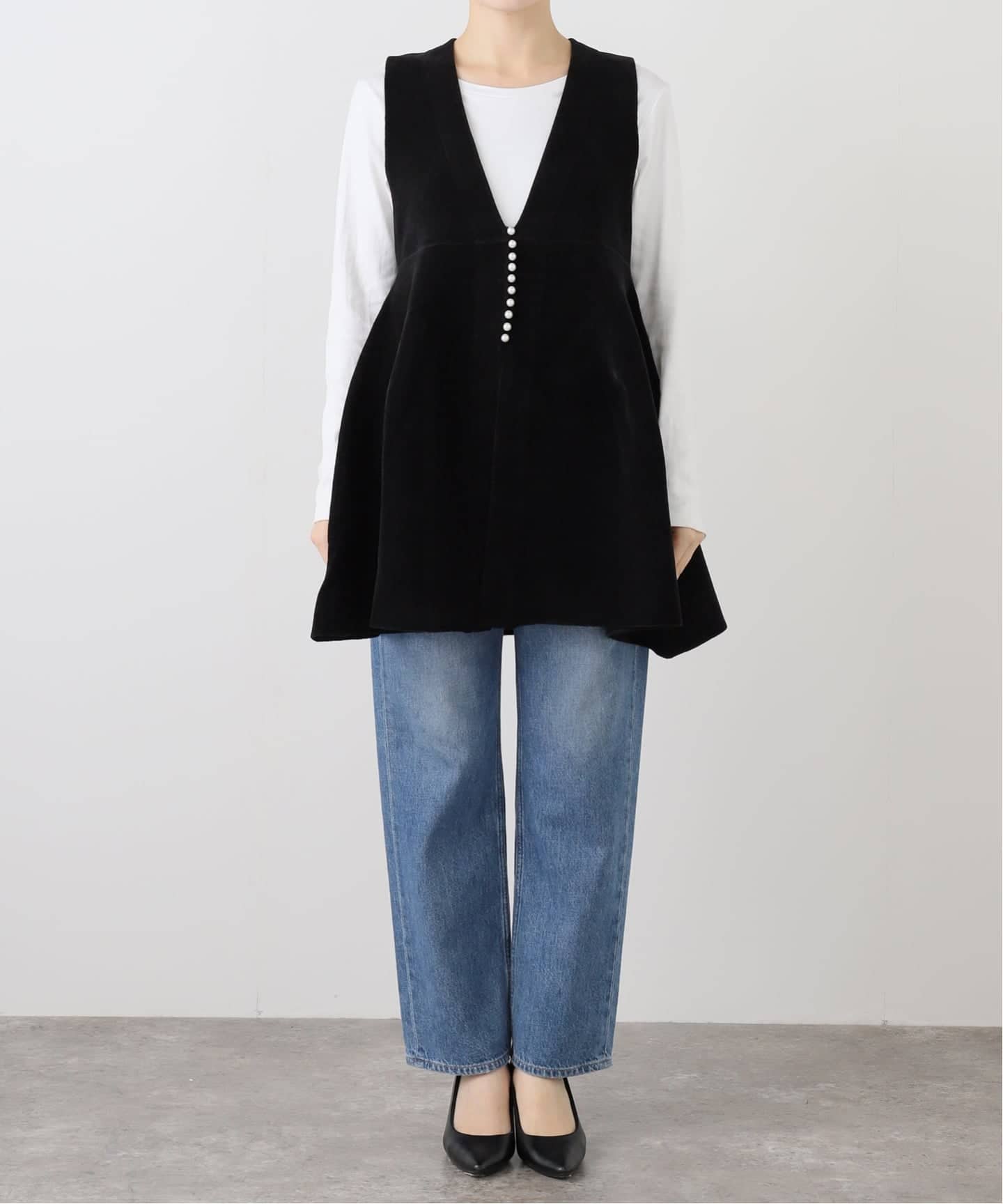 ベロアフォルムベスト（ベスト）｜IENA（イエナ）の通販｜BAYCREW'S STORE