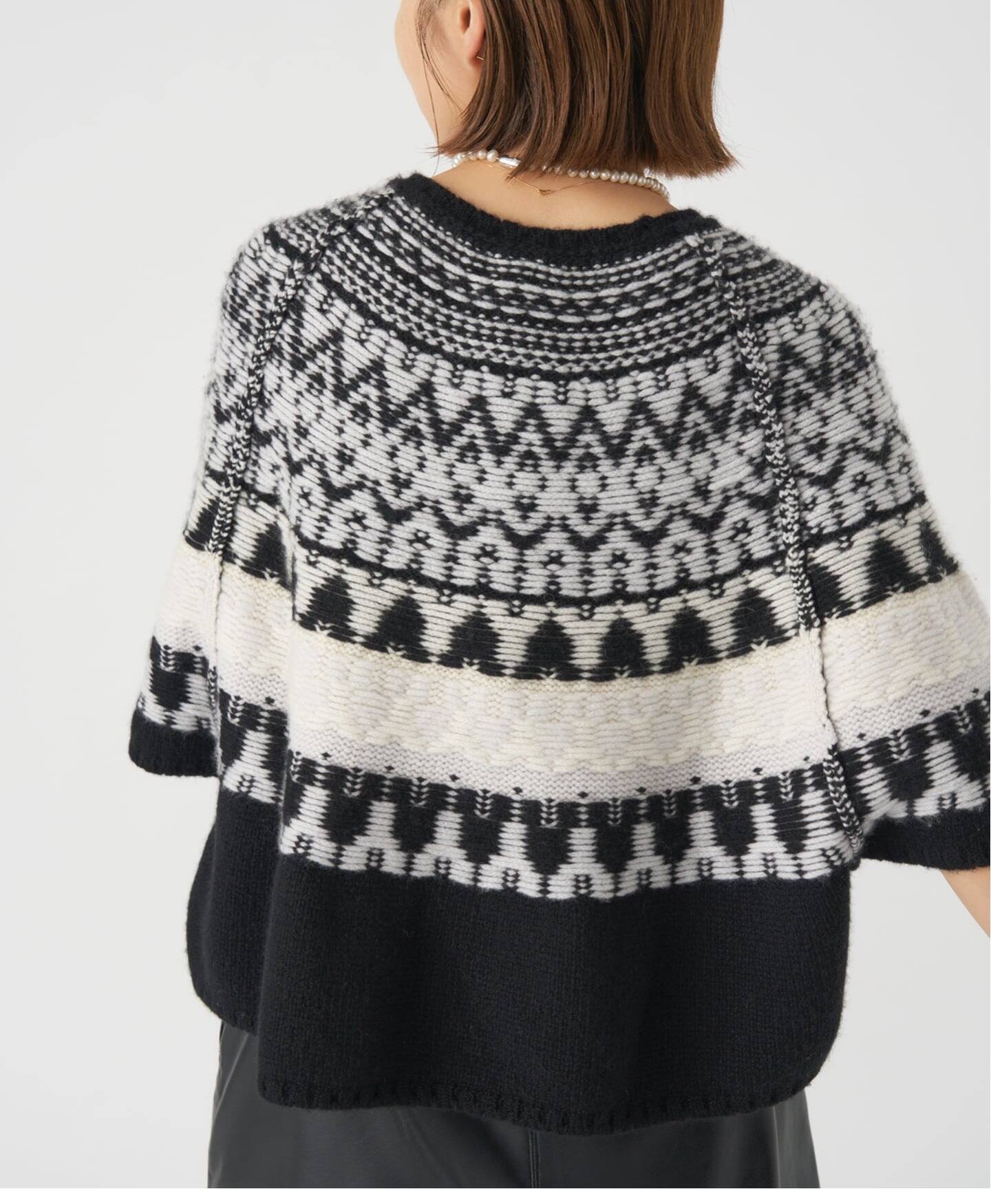 PIUMAカシミヤジャガードニット（ニット／セーター）｜IENA（イエナ