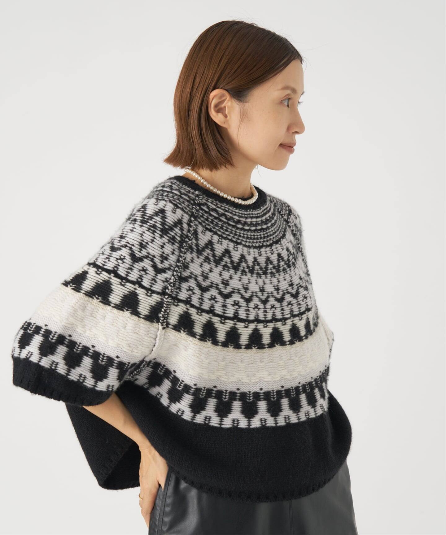 PIUMAカシミヤジャガードニット IENA PIUMAカシミヤジャガードニット（ニット／セーター）｜IENA（イエナ