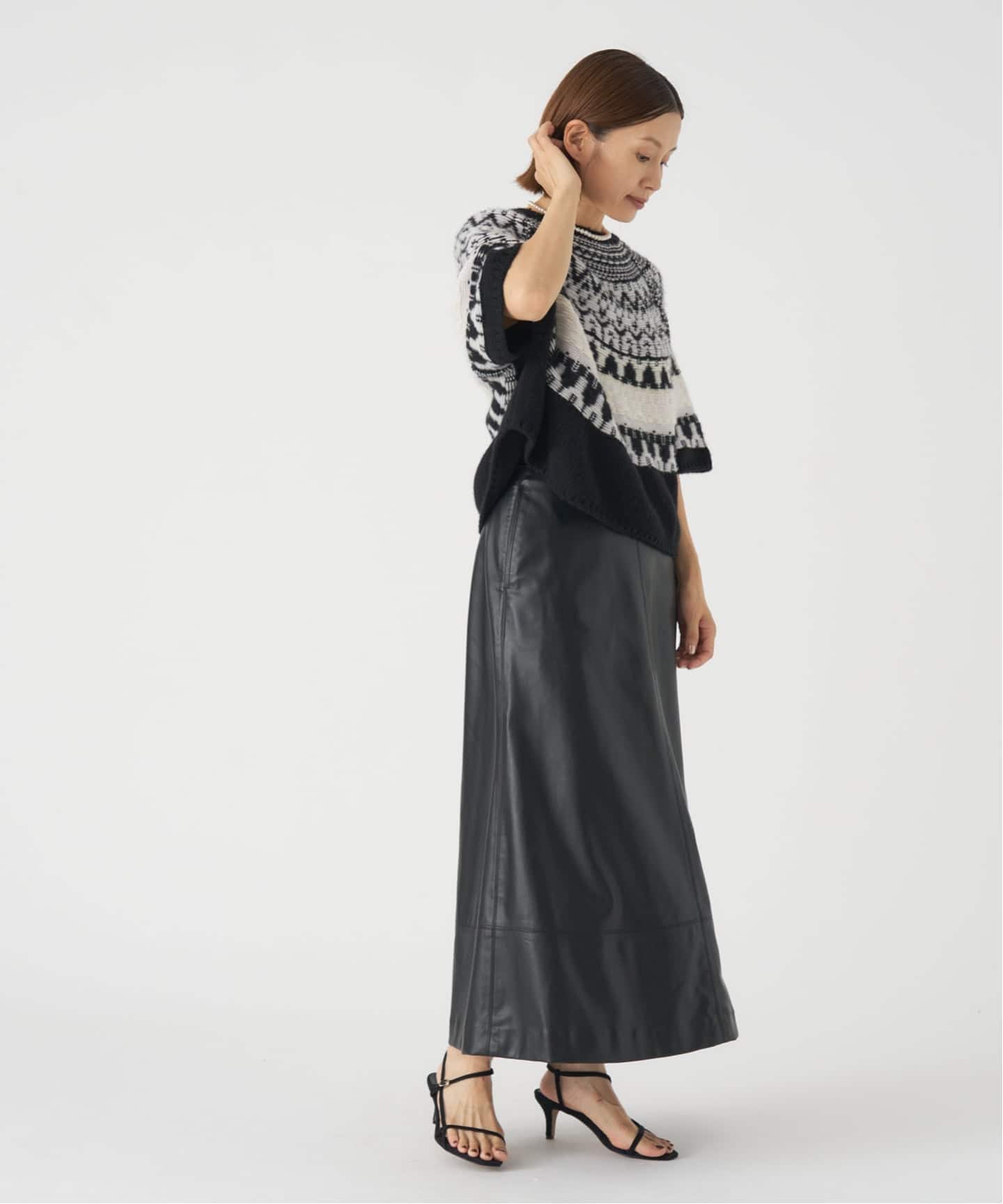 PIUMAカシミヤジャガードニット（ニット／セーター）｜IENA（イエナ