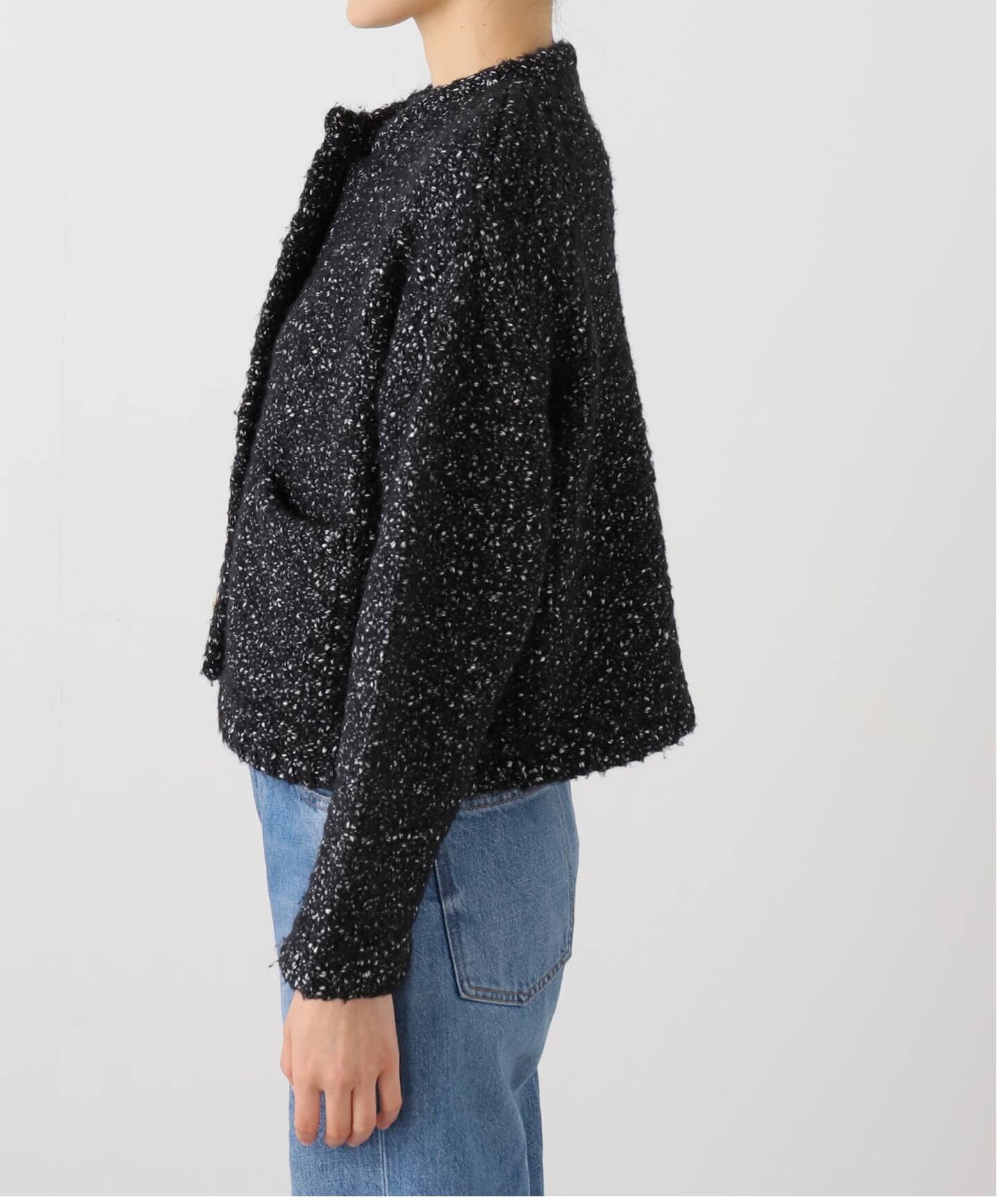 イエナ IENA カーディガン 中古・古着通販】IENA (イエナ) シャギーニットカーディガン グレー