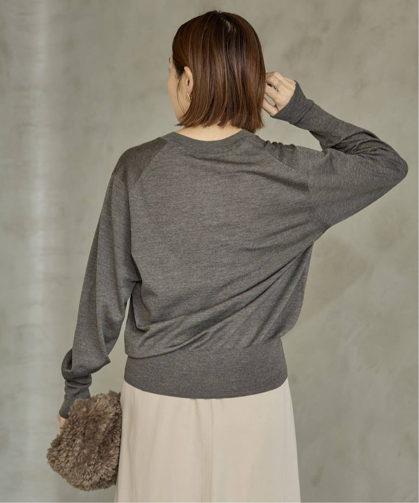 追加》18G Vネックプルオーバー（ニット／セーター）｜IENA（イエナ