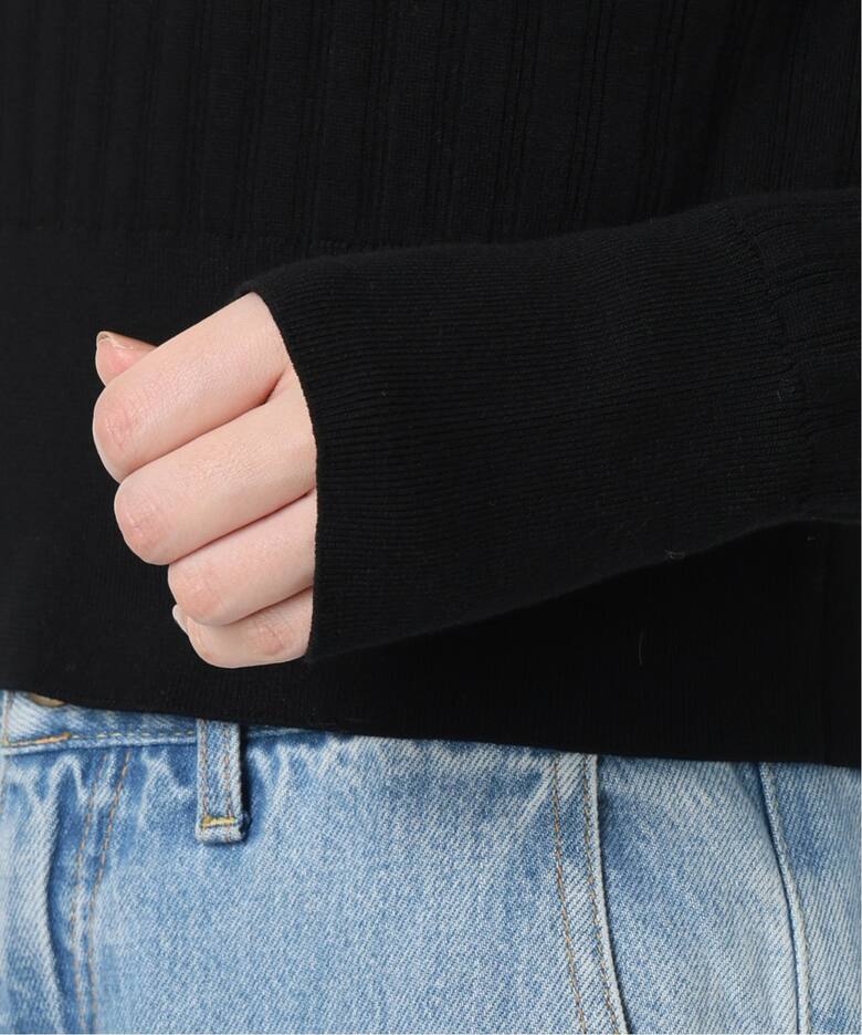 襟付きショートニットプルオーバー（ニット／セーター）｜IENA（イエナ  