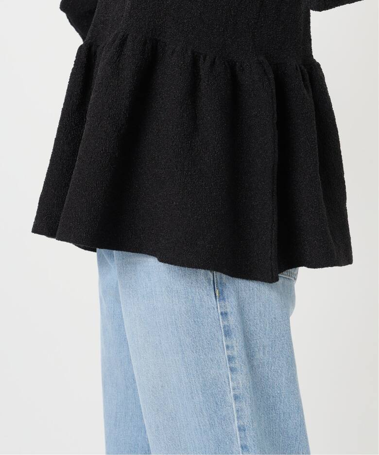 ペプラムニットプルオーバー（ニット／セーター）｜IENA（イエナ）の  