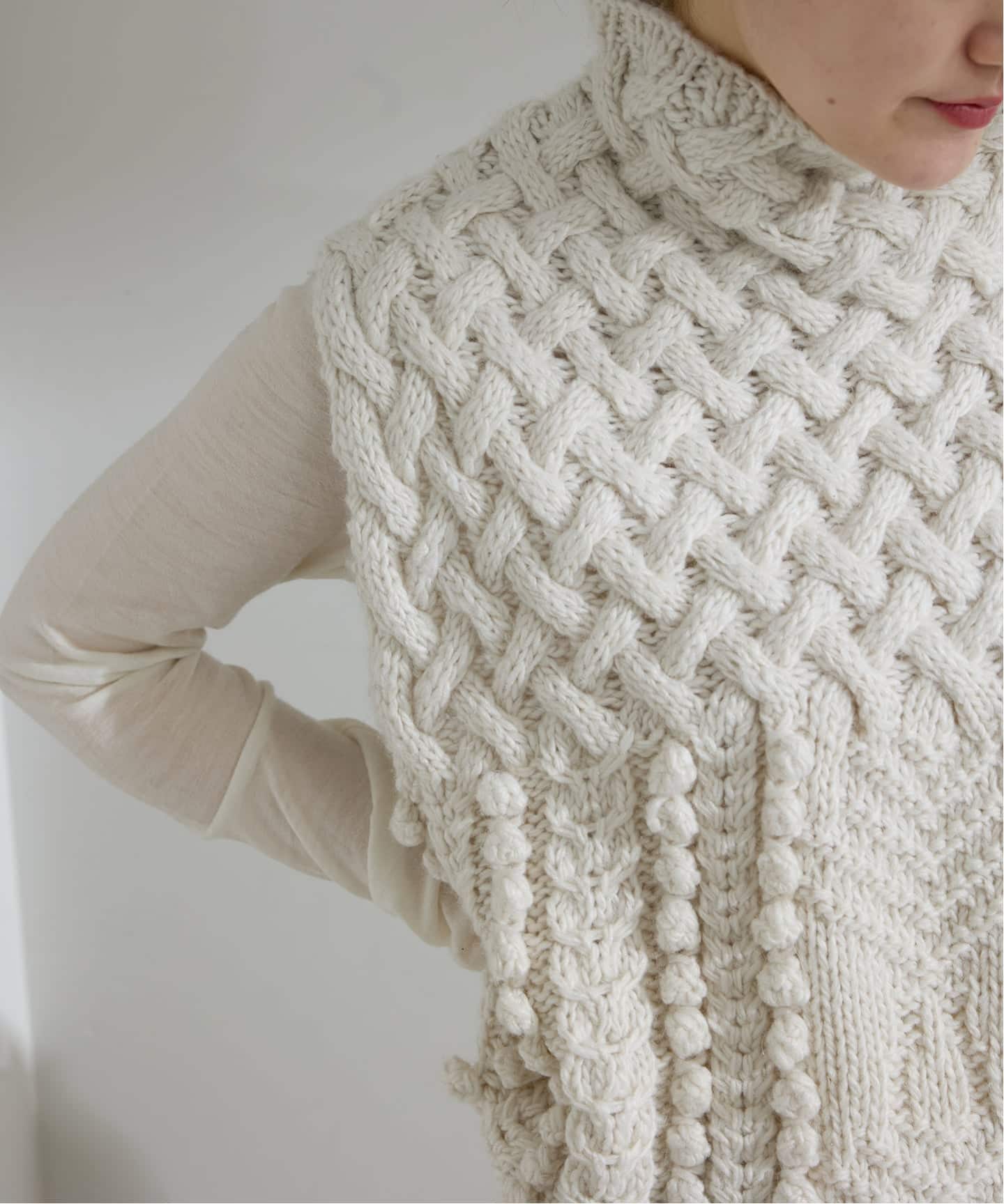 ハンドニットARANジレ（ベスト）｜IENA（イエナ）の通販｜BAYCREW'S STORE