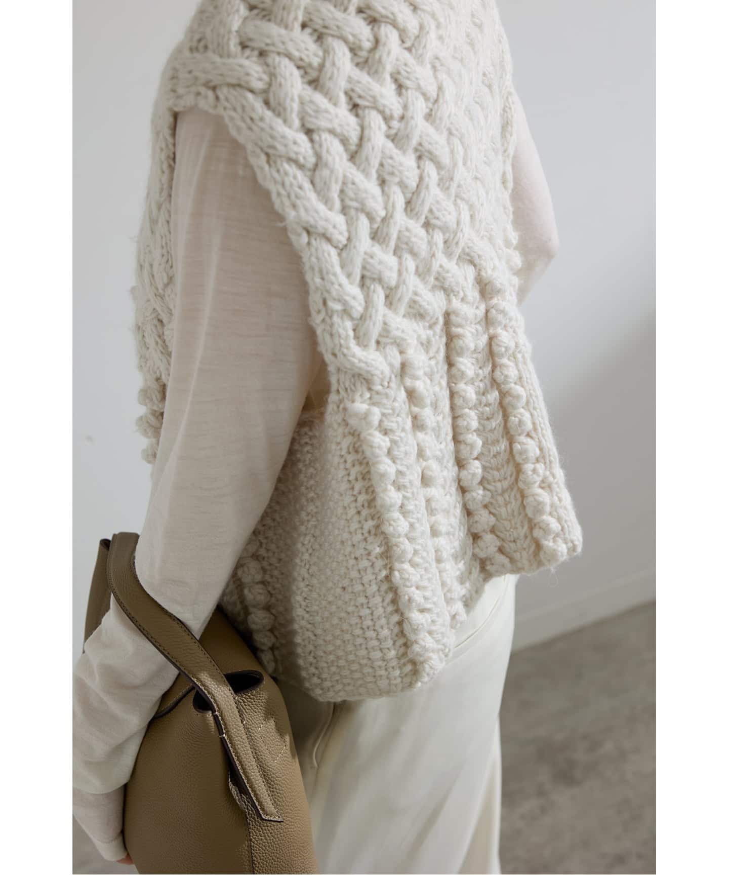 IENA ハンドニットARANジレ ハンドニットARANジレ（ベスト）｜IENA（イエナ）の通販｜BAYCREW'S STORE