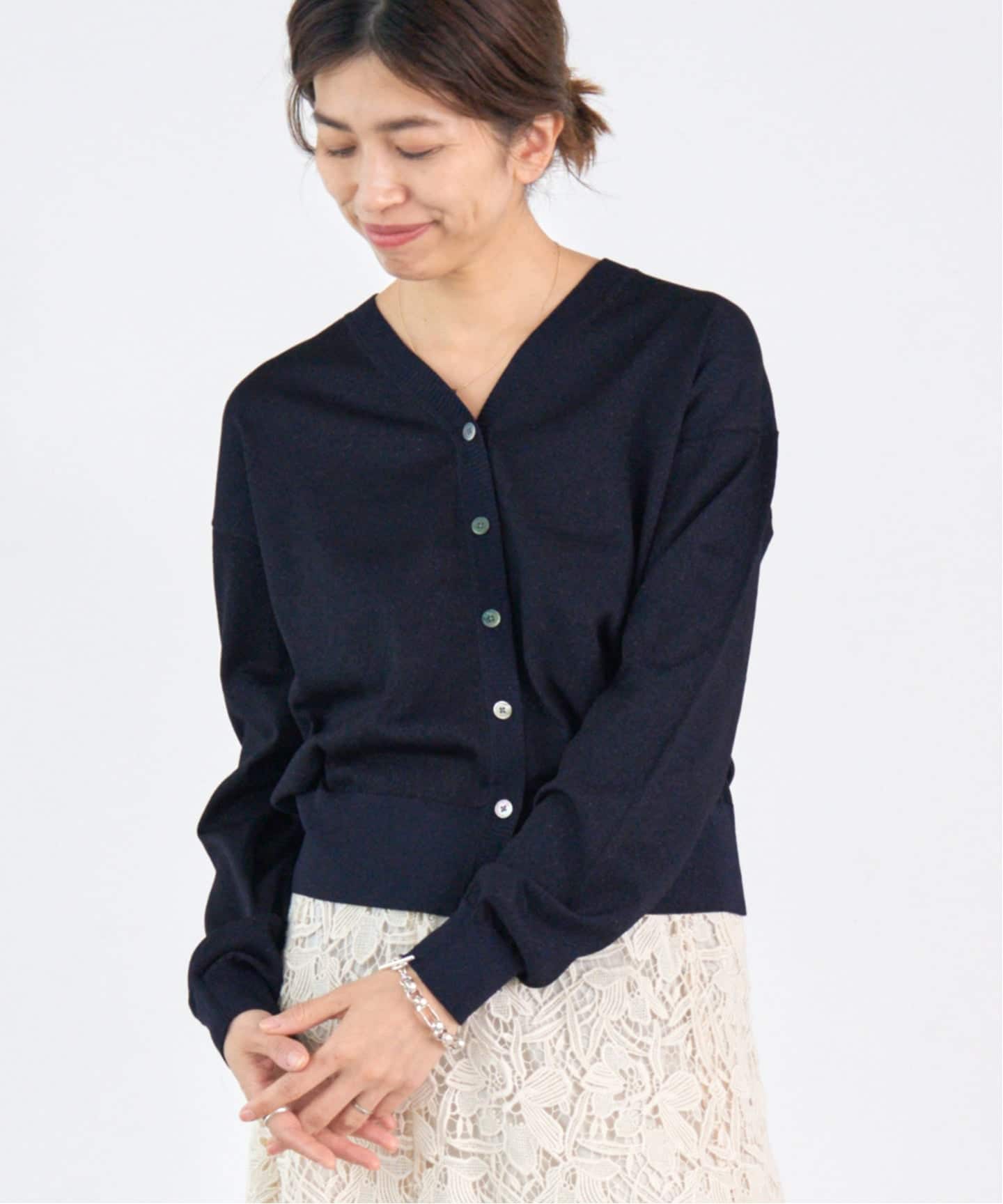 IENA LEVITAカーディガン♢ IENA カーディガン LEVITA Vネックカーディガン レディース