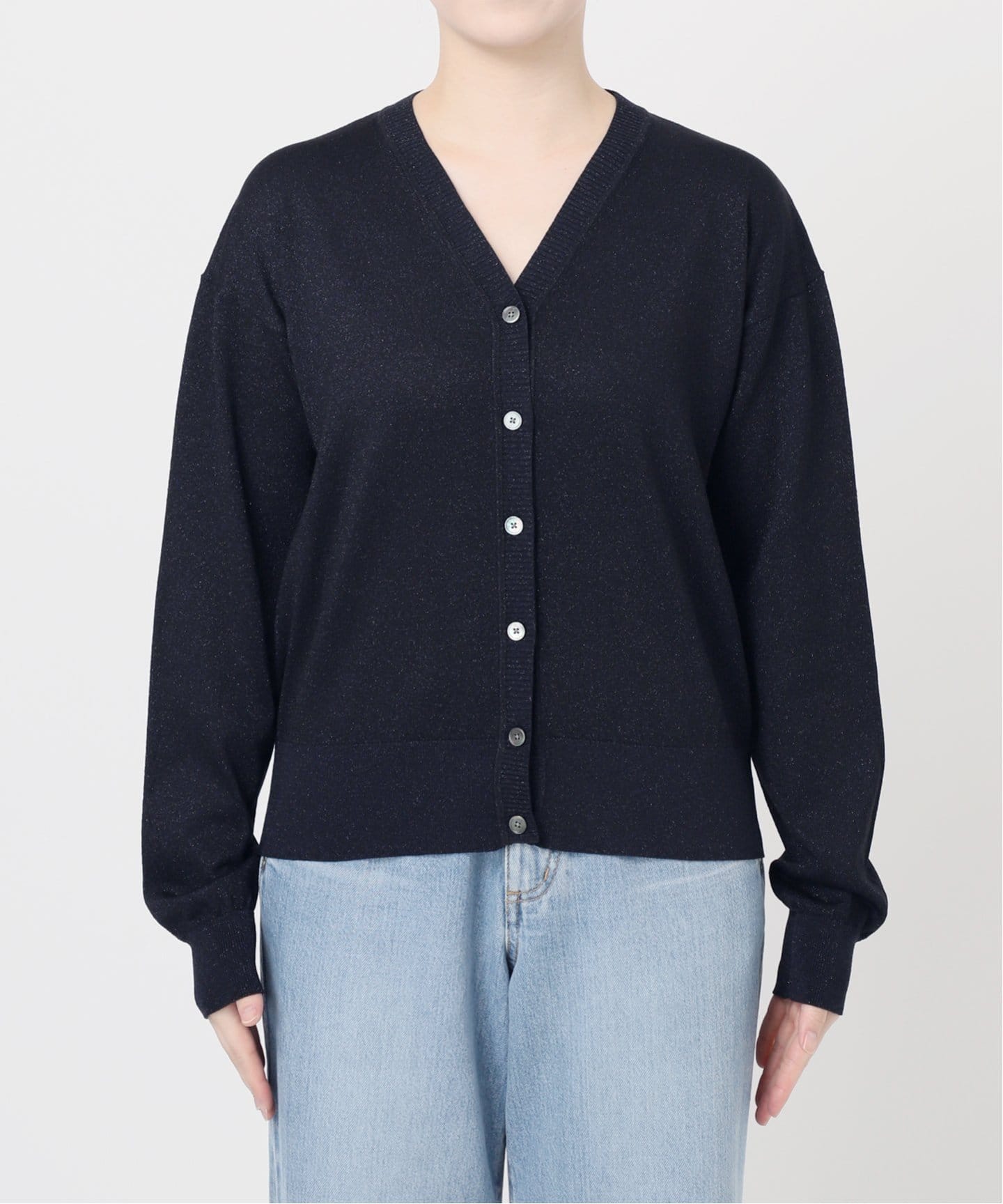 IENA LA BOUCLE シアーフライスカーディガン（カーディガン