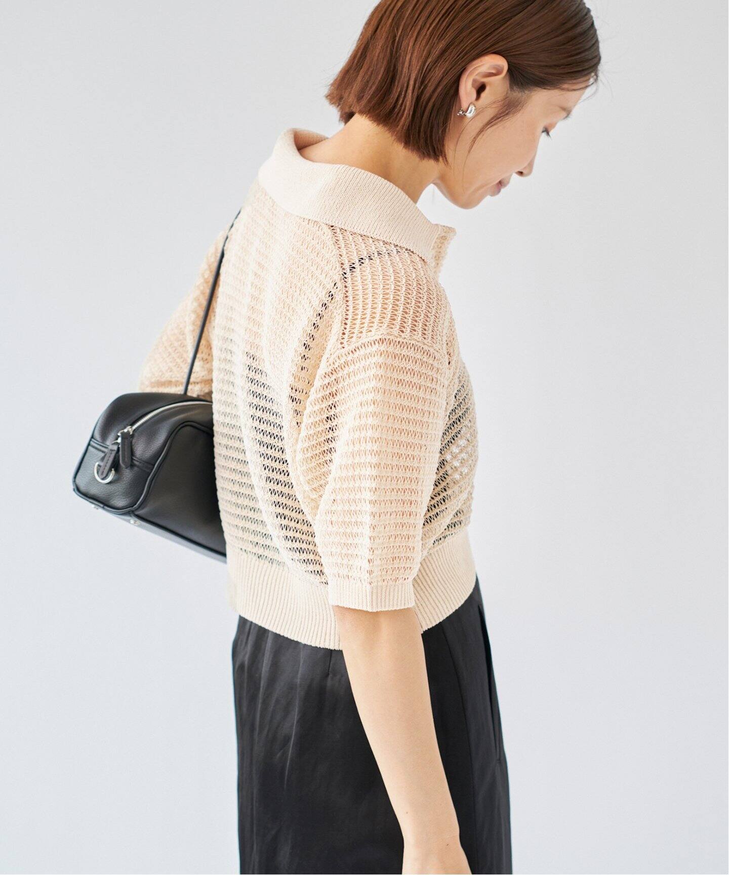 25ss IENA FILPUCCI 襟付きニット　ニットポロ FILPUCCI襟付きニット（ニット／セーター）｜IENA（イエナ）の