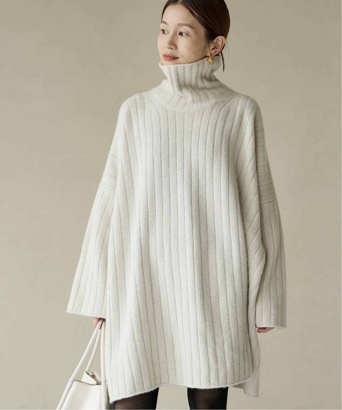 ワイドリブBIGプルオーバー（ニット／セーター）｜IENA（イエナ）の