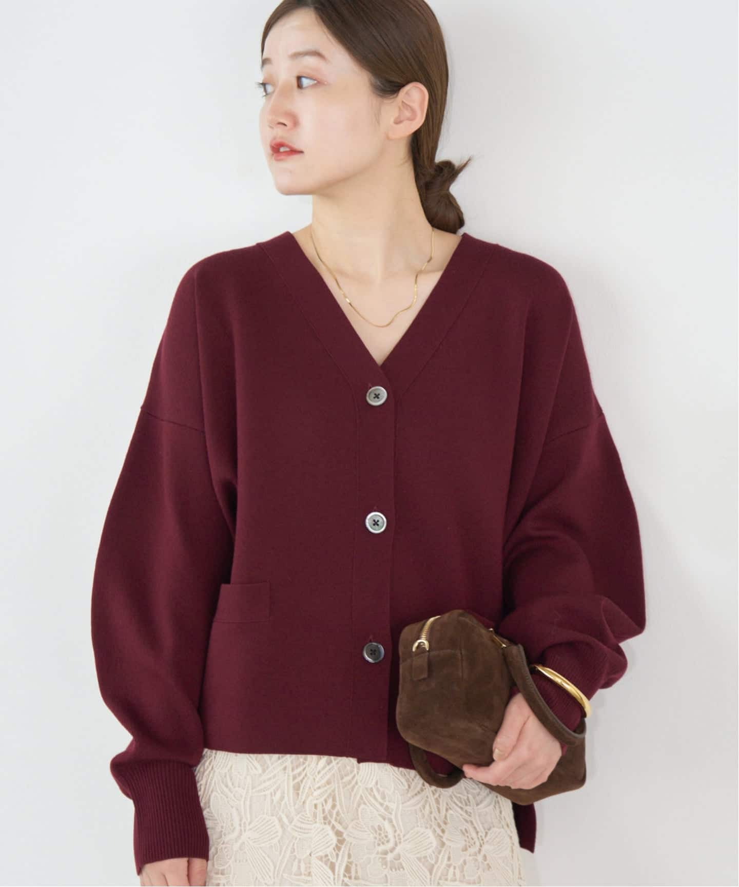 追加3》スーパーファインスムース ショートカーディガン