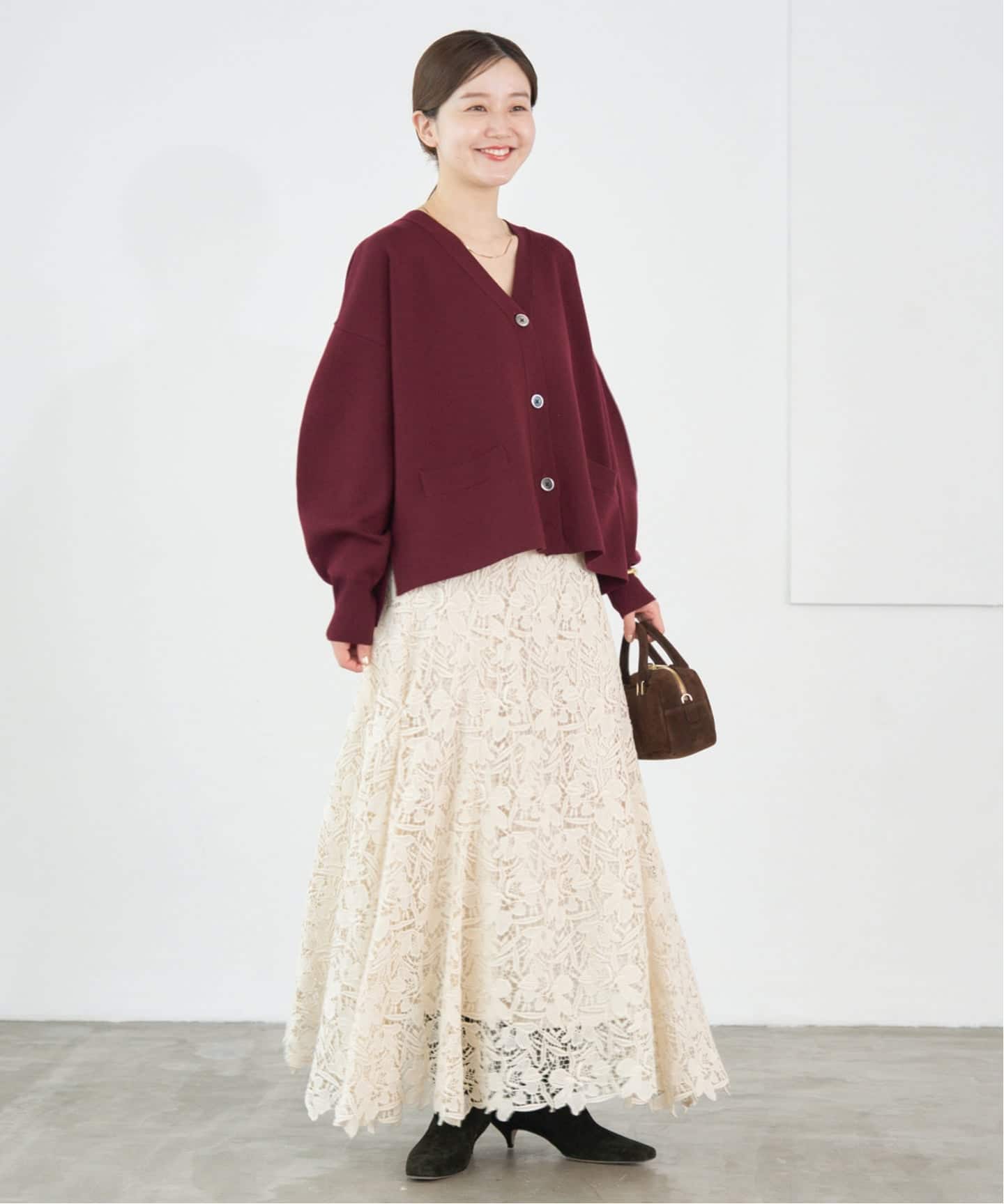 追加3》スーパーファインスムース ショートカーディガン（カーディガン