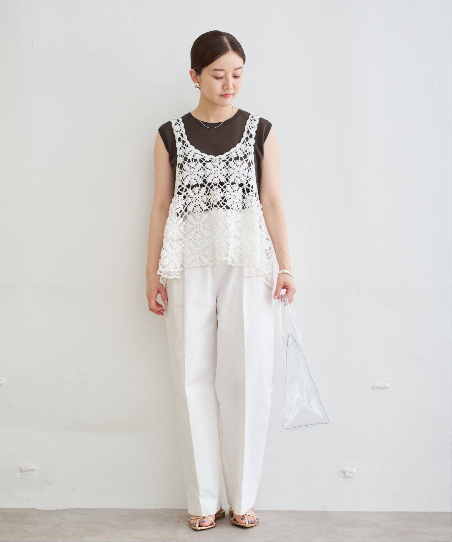 イエナ　クロシェタンク クロシェタンク（ニット／セーター）｜IENA（イエナ）の通販