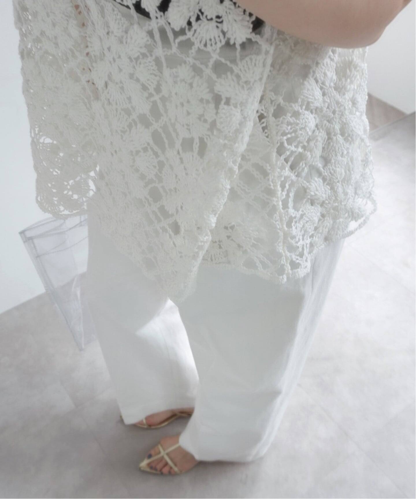 【新品】IENA クロシェタンク クロシェタンク（ニット／セーター）｜IENA（イエナ）の通販