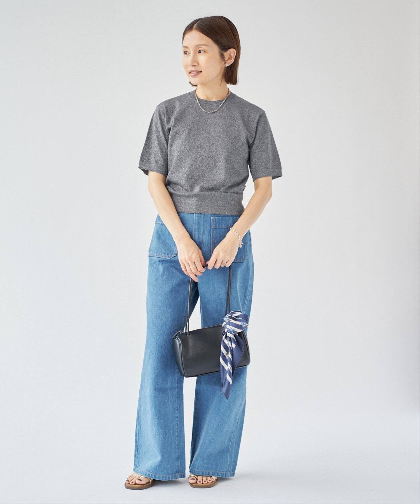 LEVITAハーフスリーブプルオーバー（ニット／セーター）｜IENA（イエナ